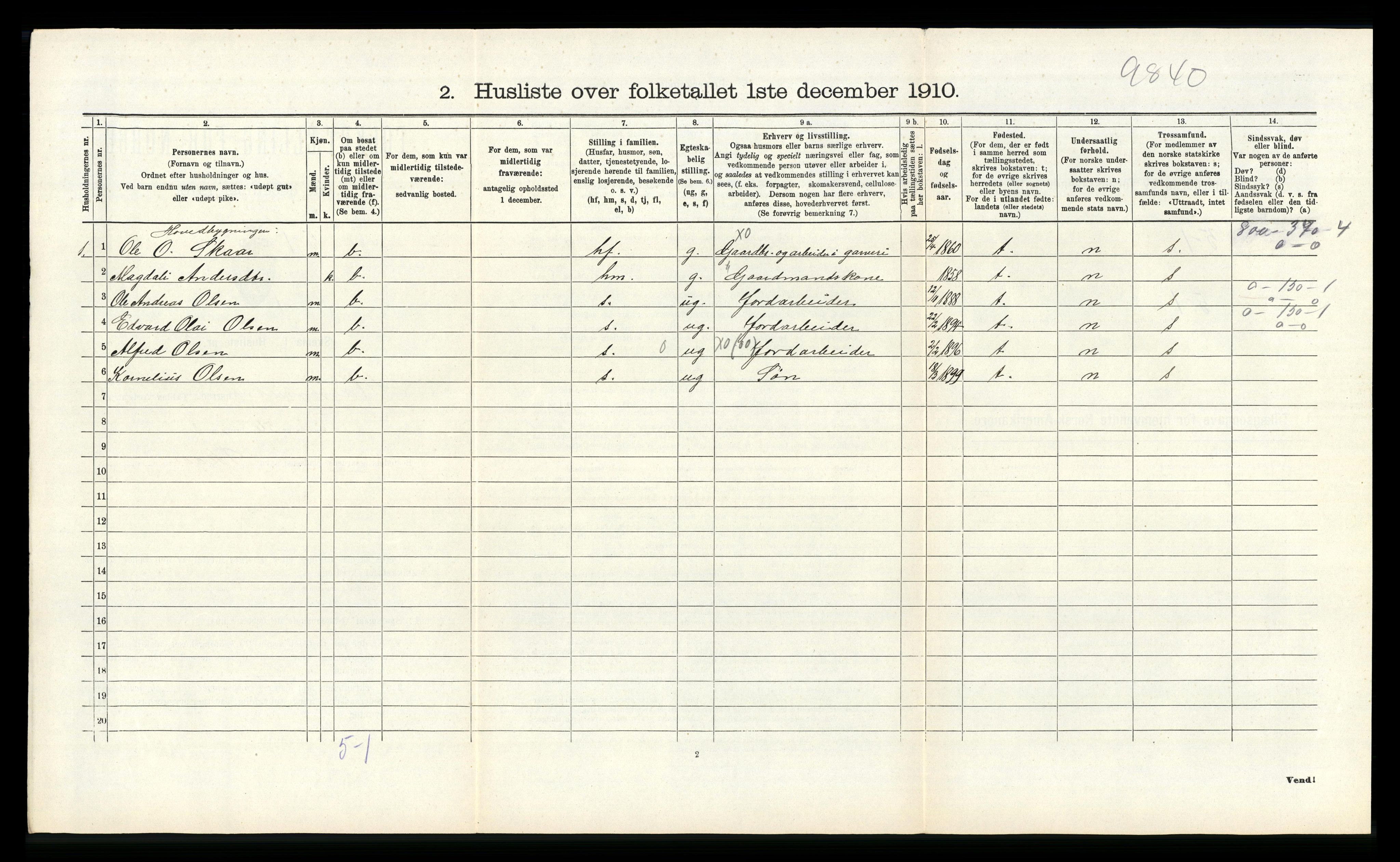 RA, Folketelling 1910 for 1254 Hamre herred, 1910, s. 573
