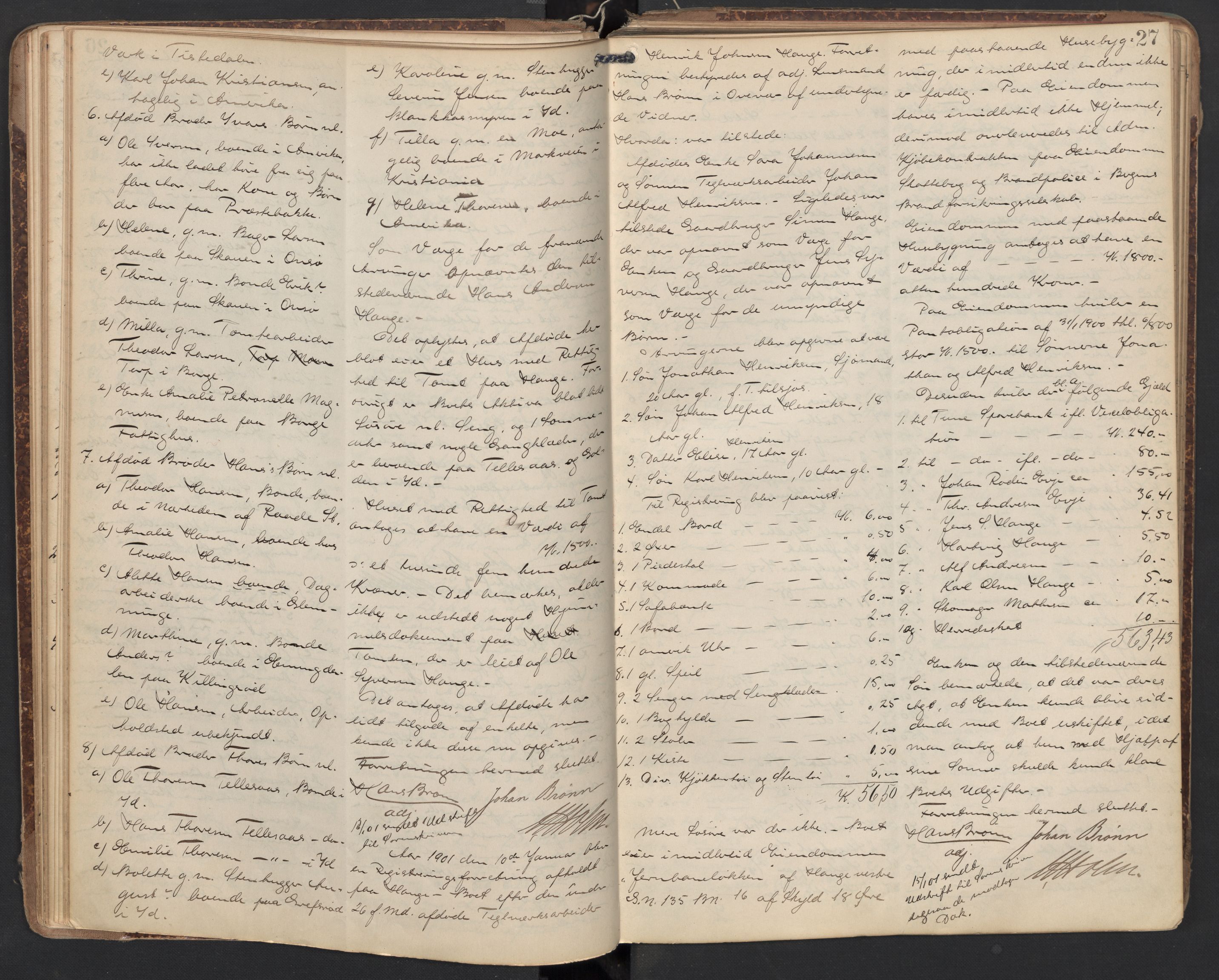 Glemmen lensmannskontor, AV/SAO-A-10123/H/Ha/Hab/L0005: Registreringsprotokoll, 1899-1908