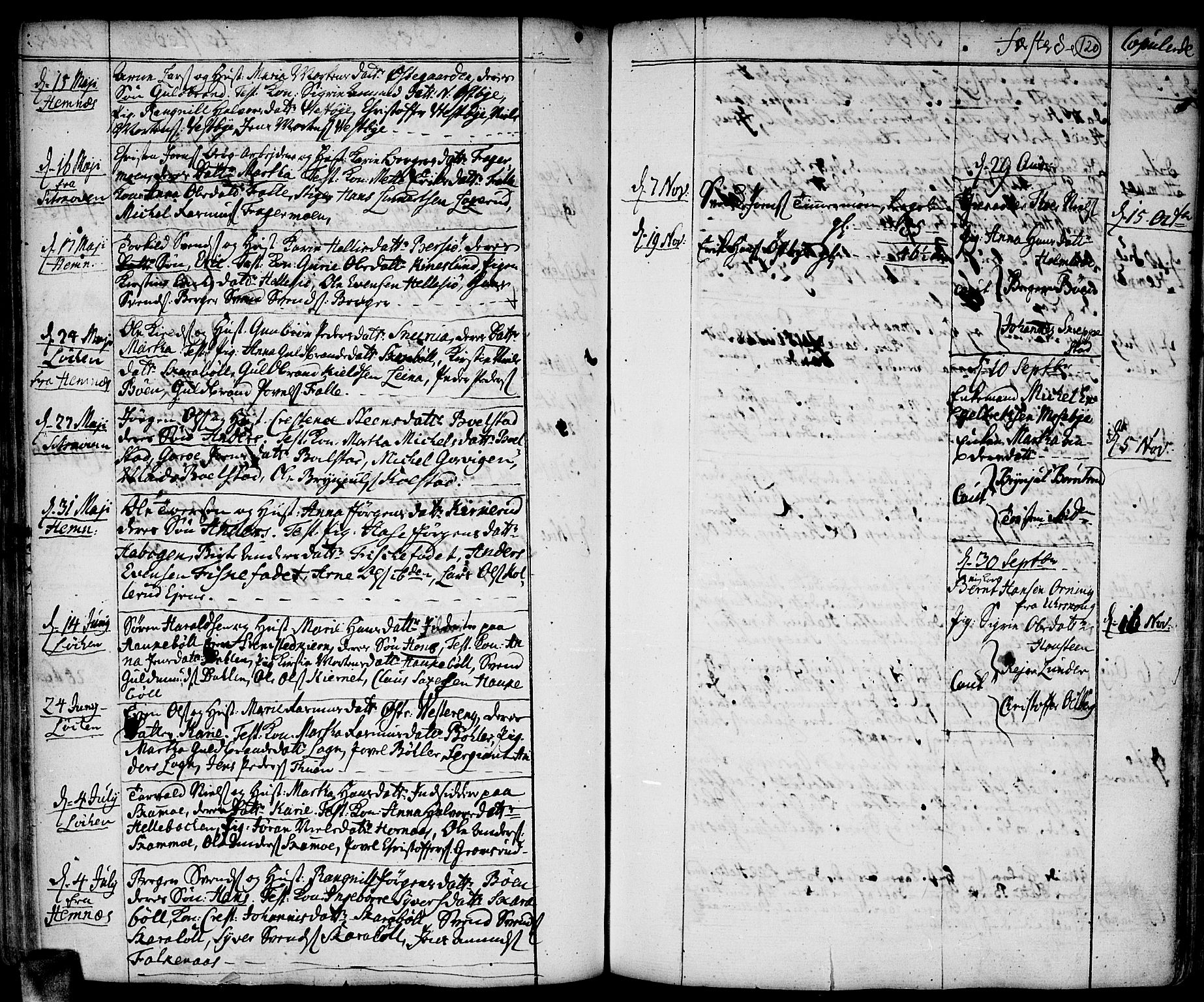 Høland prestekontor Kirkebøker, SAO/A-10346a/F/Fa/L0004: Ministerialbok nr. I 4, 1757-1780, s. 120