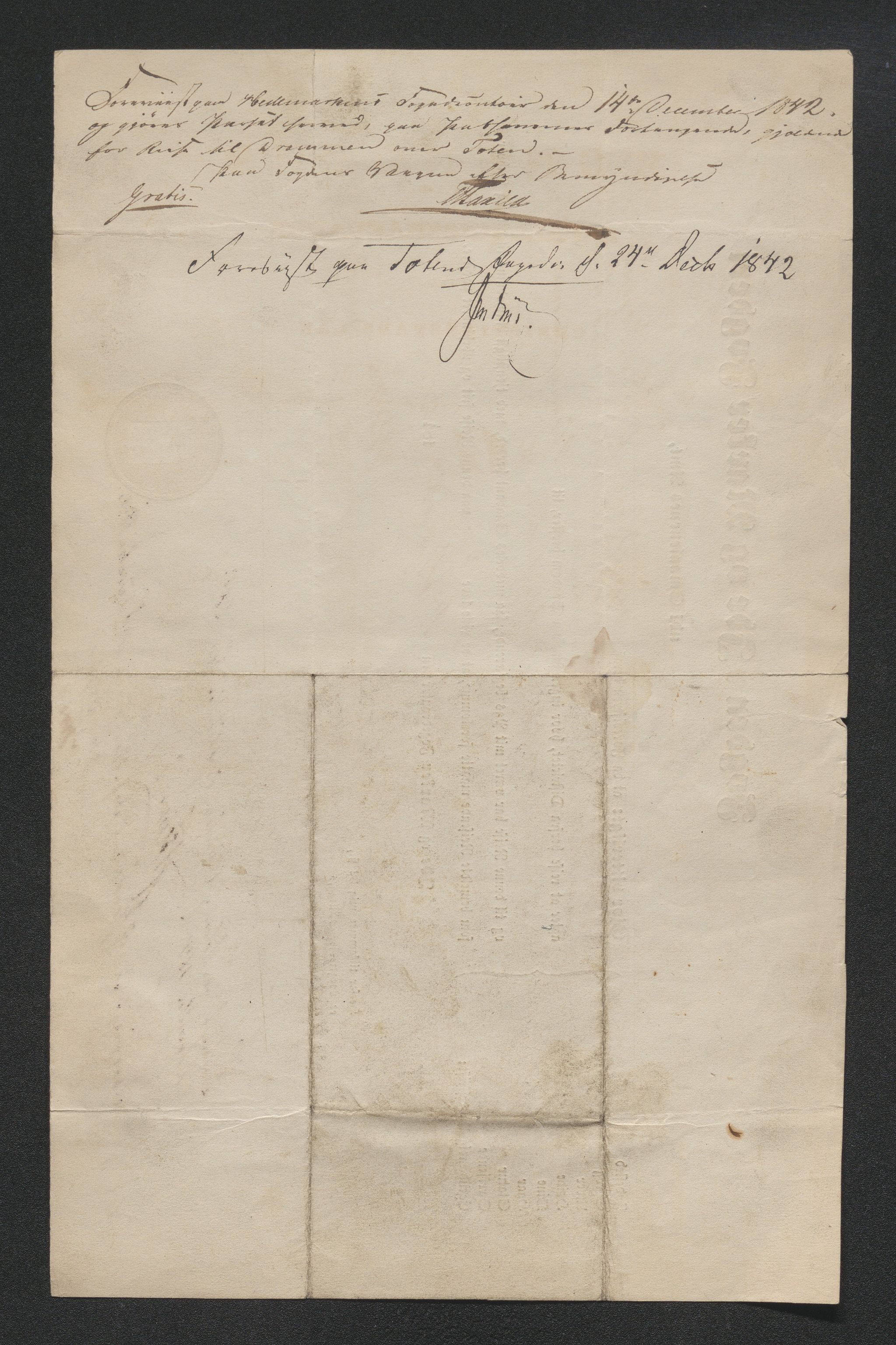 Drammen politikammer, AV/SAKO-A-623/I/Ia/Iab/L0007: Innleverte pass, 1843-1844, s. 25