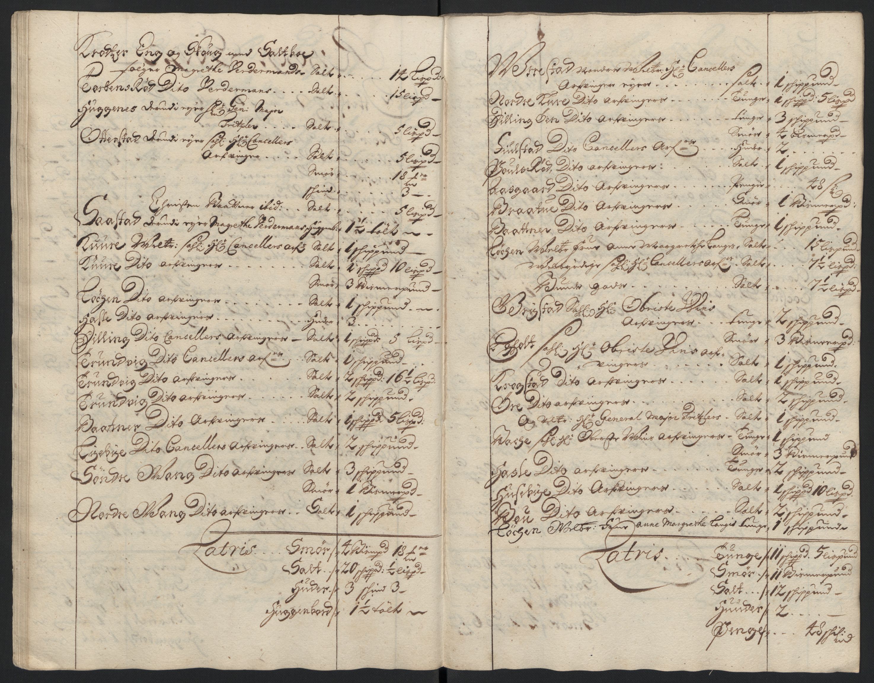 Rentekammeret inntil 1814, Reviderte regnskaper, Fogderegnskap, RA/EA-4092/R04/L0127: Fogderegnskap Moss, Onsøy, Tune, Veme og Åbygge, 1698, s. 45