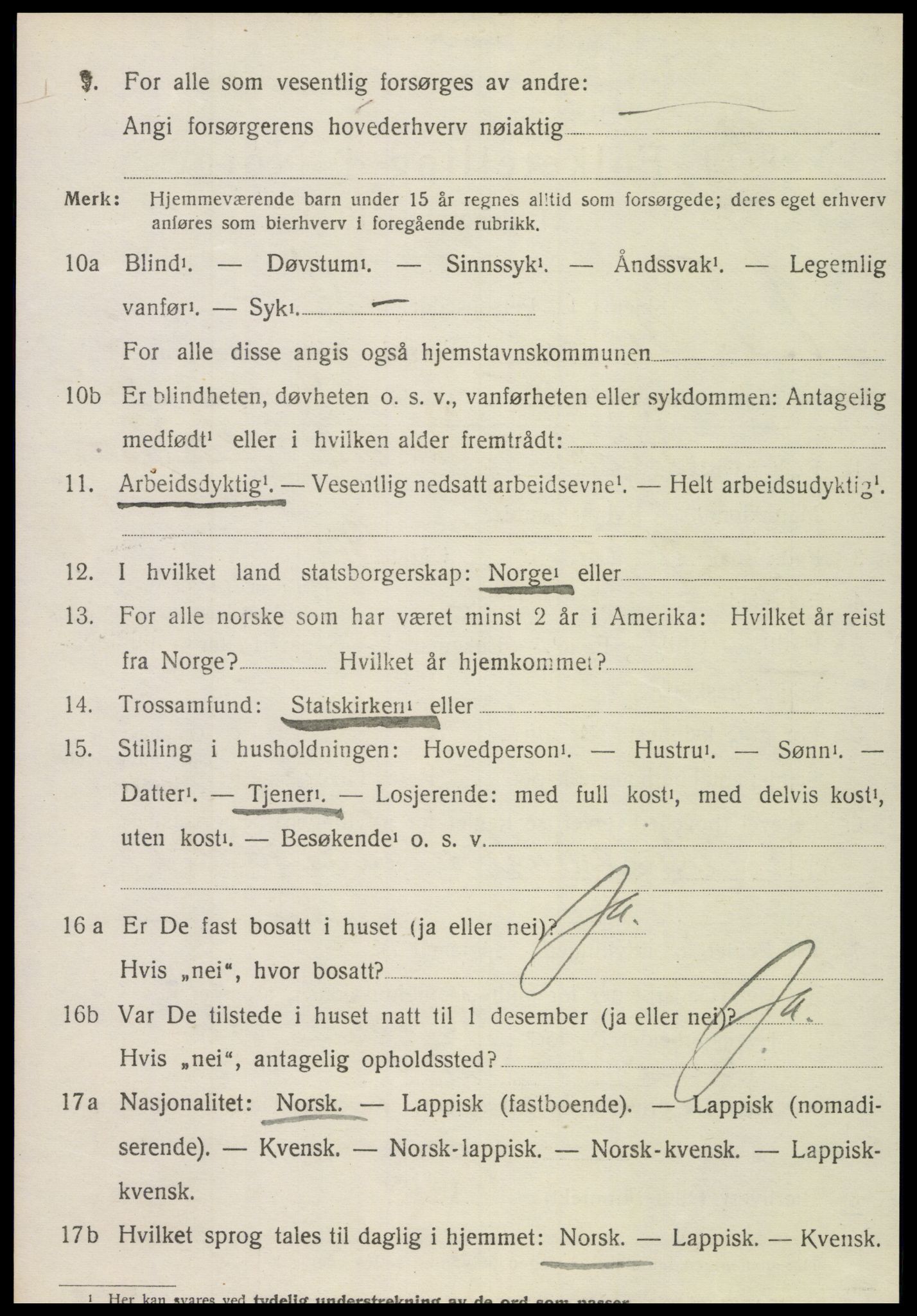 SAT, Folketelling 1920 for 1718 Leksvik herred, 1920, s. 2171