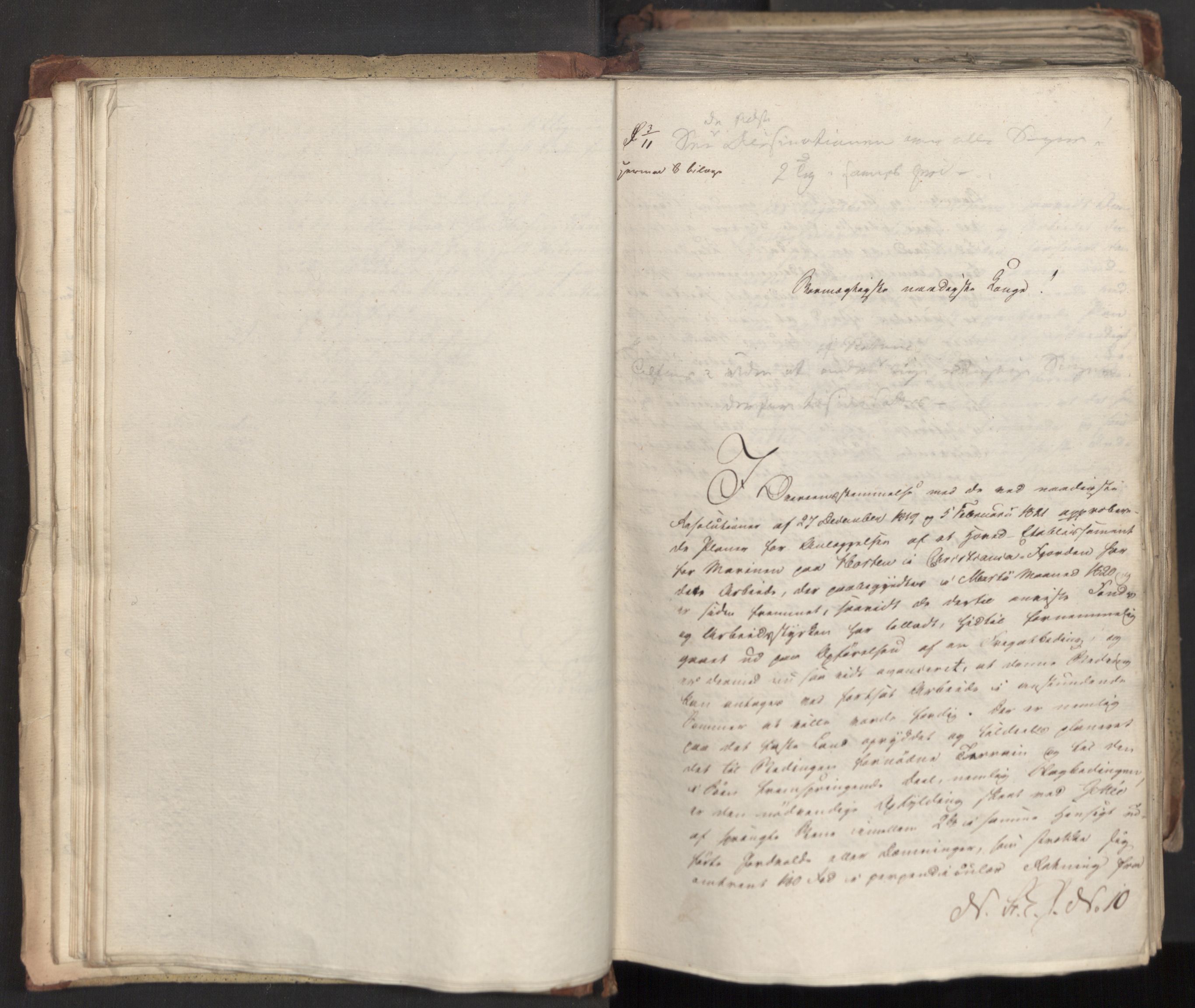 Statsrådsavdelingen i Stockholm, AV/RA-S-1003/D/Da/L0033: Regjeringsinnstillinger nr. 1-274, 1823, s. 29
