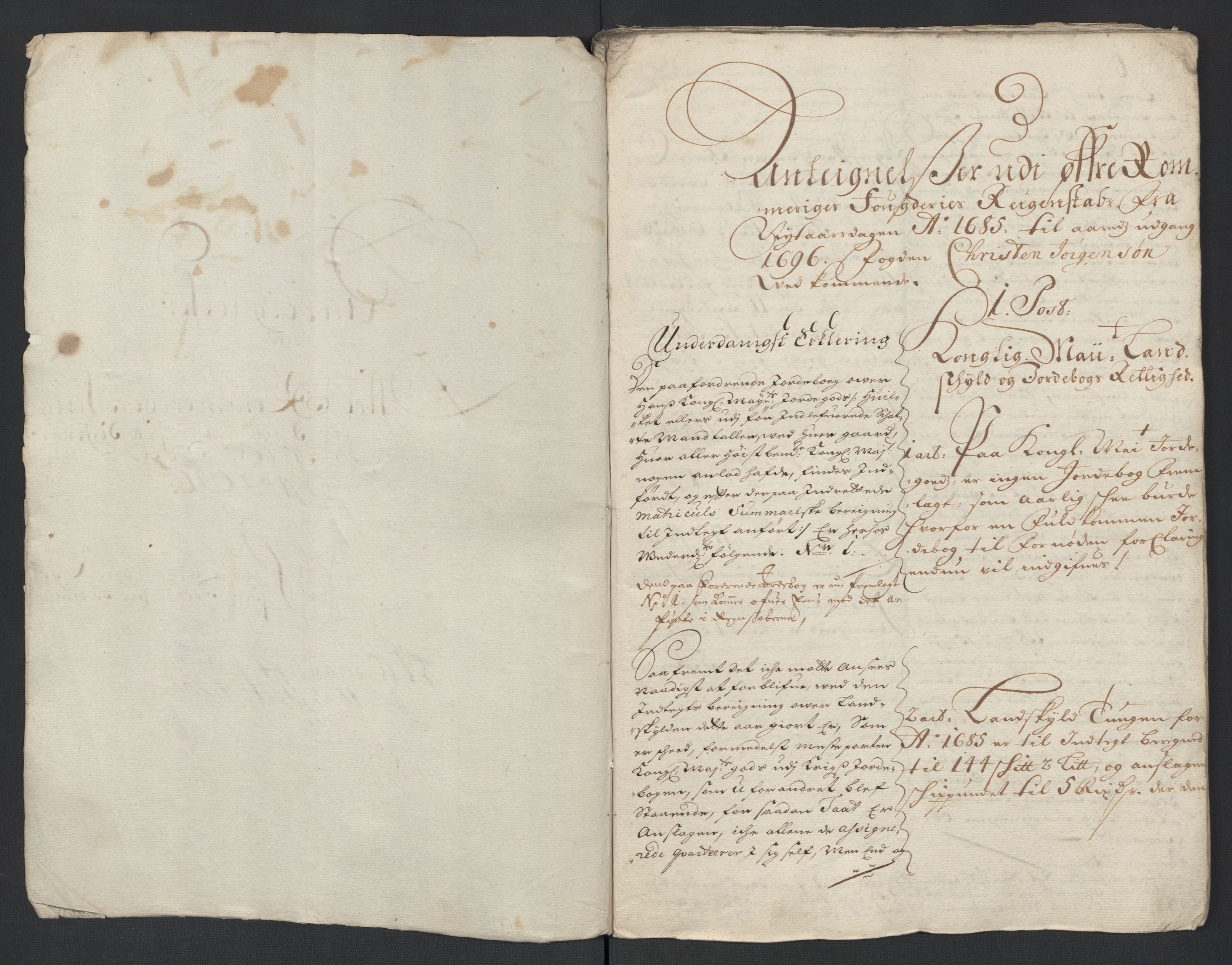 Rentekammeret inntil 1814, Reviderte regnskaper, Fogderegnskap, AV/RA-EA-4092/R12/L0708: Fogderegnskap Øvre Romerike, 1696, s. 258