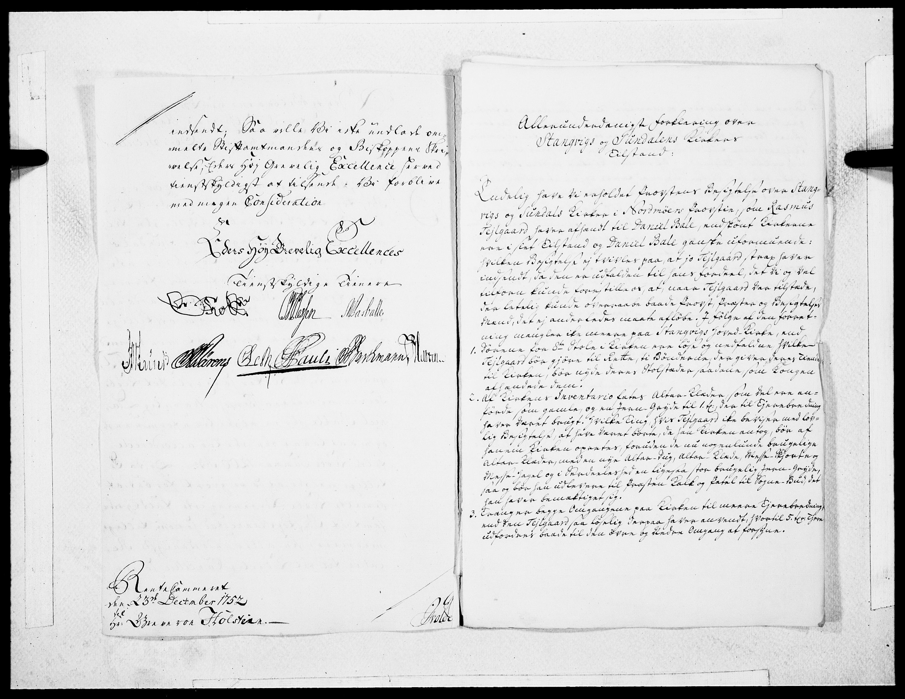 Danske Kanselli 1572-1799, AV/RA-EA-3023/F/Fc/Fcc/Fcca/L0165: Norske innlegg 1572-1799, 1753, s. 381