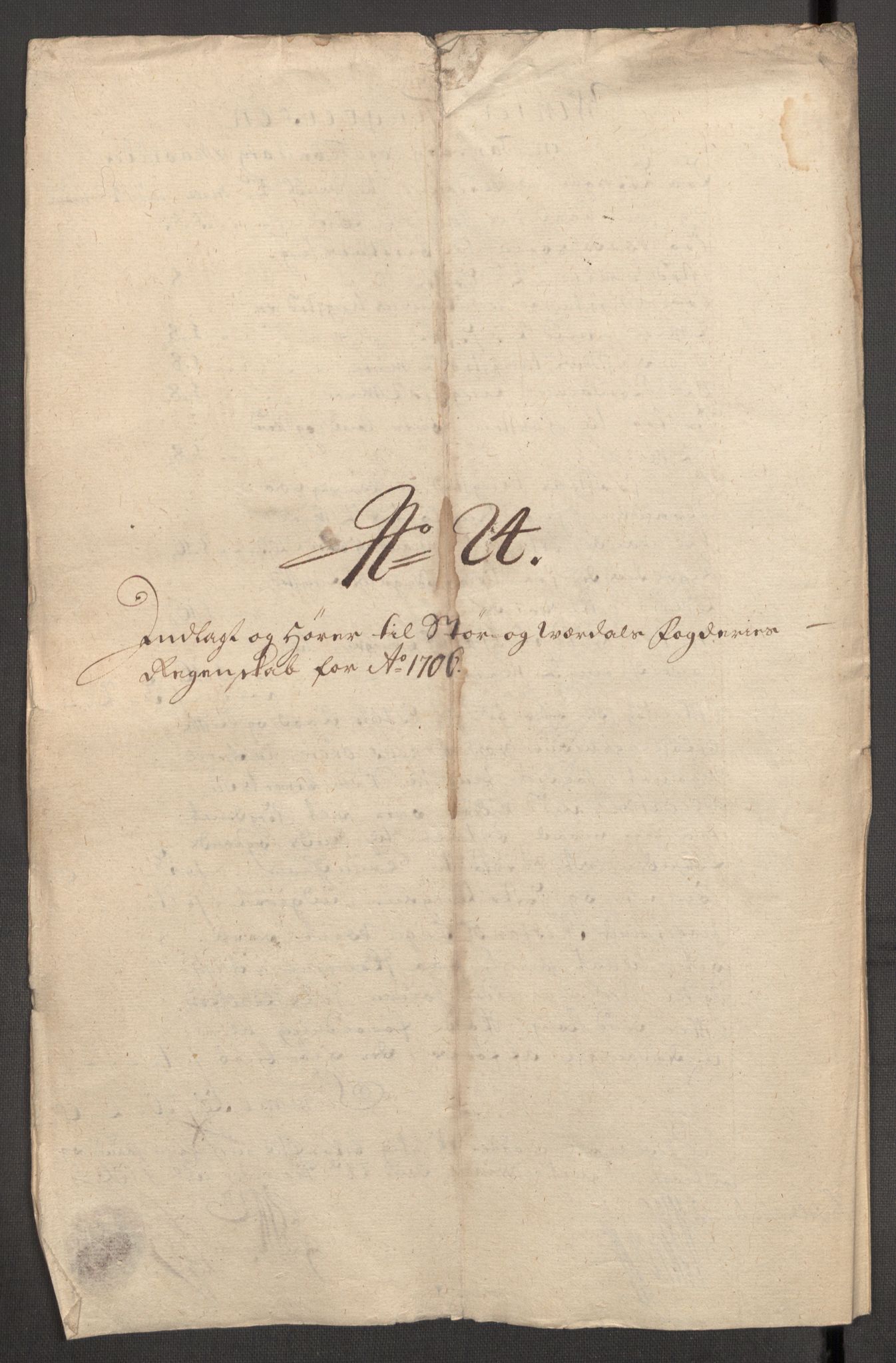 Rentekammeret inntil 1814, Reviderte regnskaper, Fogderegnskap, RA/EA-4092/R62/L4196: Fogderegnskap Stjørdal og Verdal, 1705-1706, s. 554