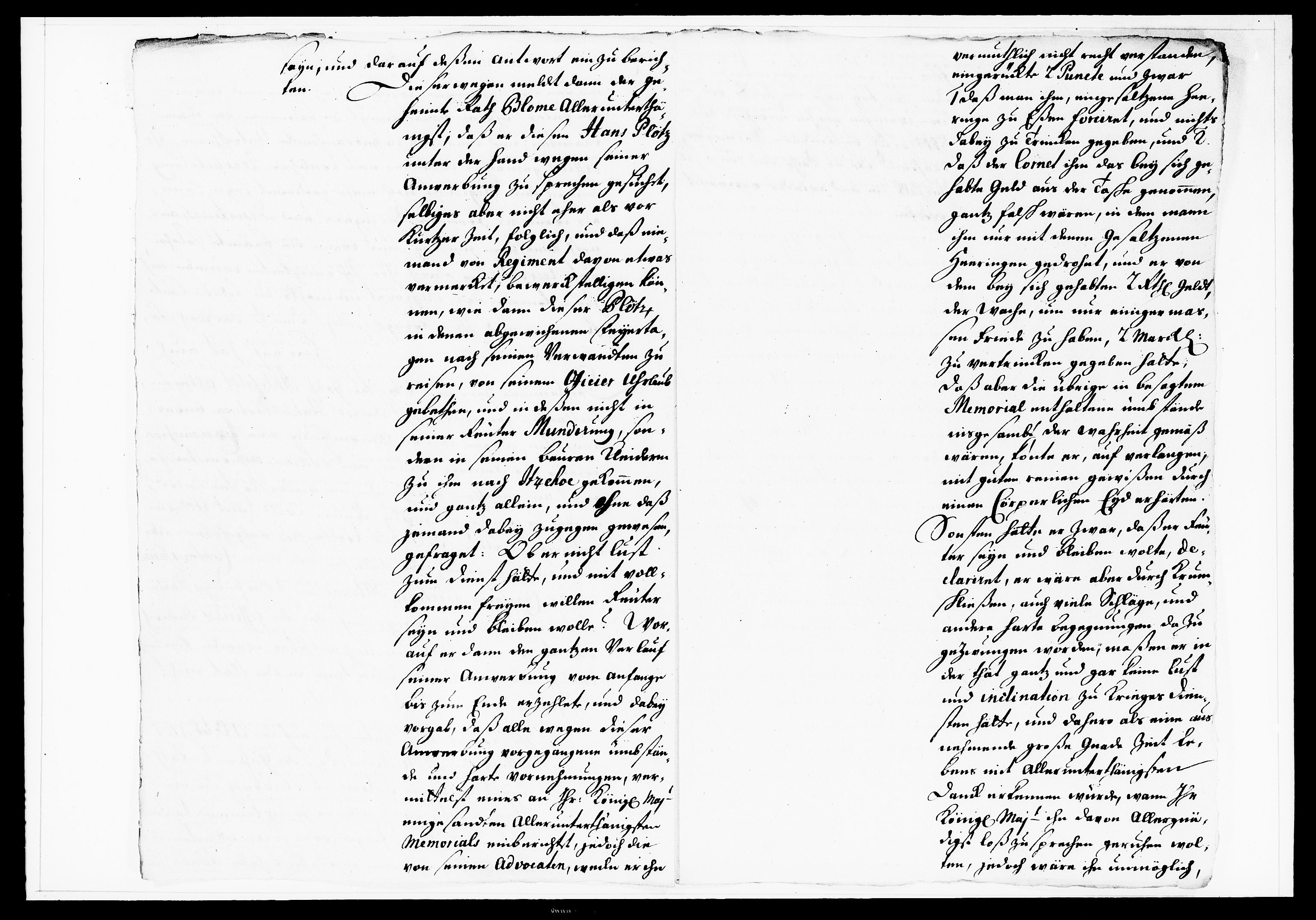 Krigskollegiet, Krigskancelliet, DRA/A-0006/-/1130-1137: Refererede sager, 1736, s. 11