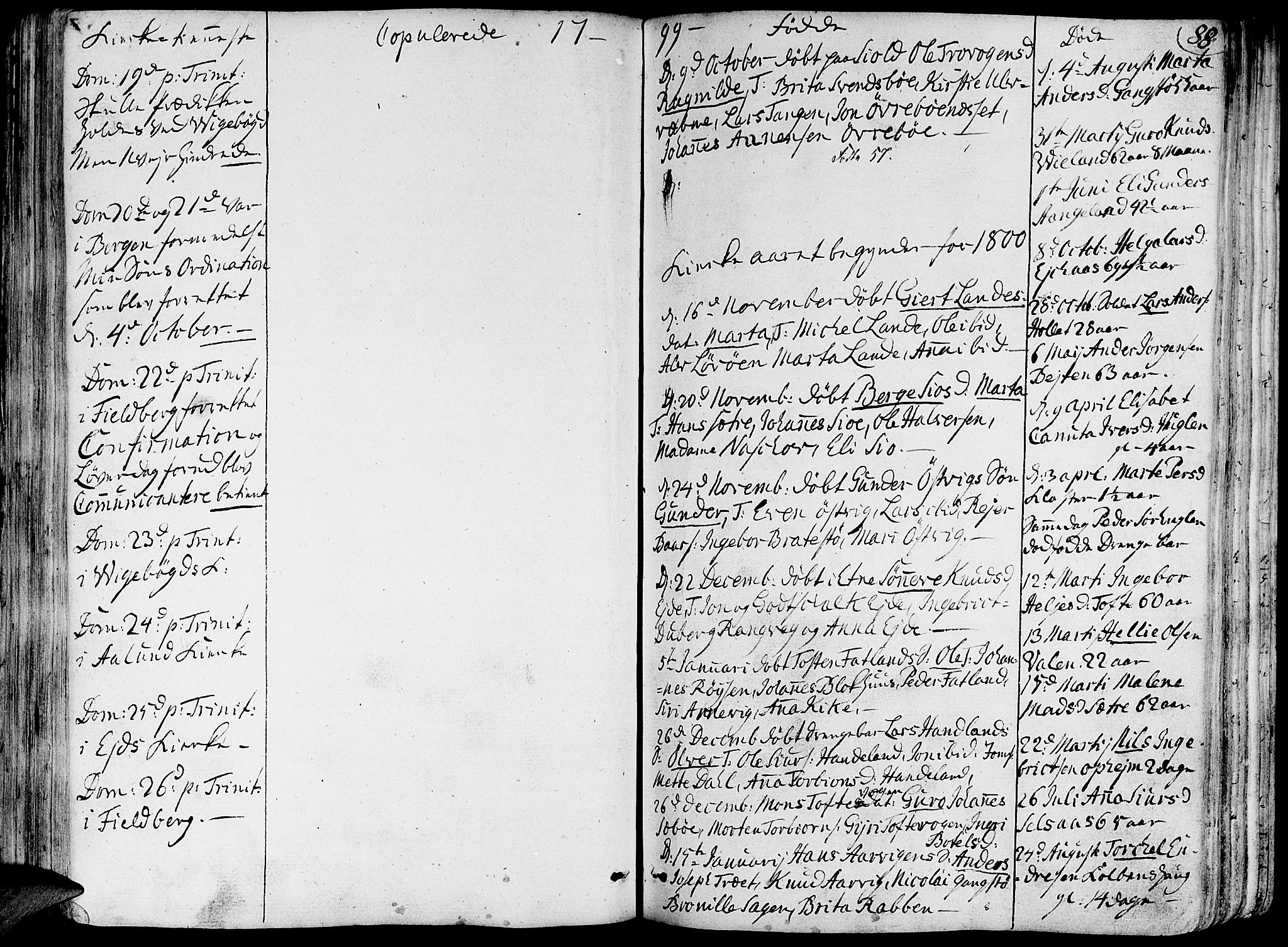 Fjelberg sokneprestembete, SAB/A-75201/H/Haa: Ministerialbok nr. A 3, 1788-1815, s. 88