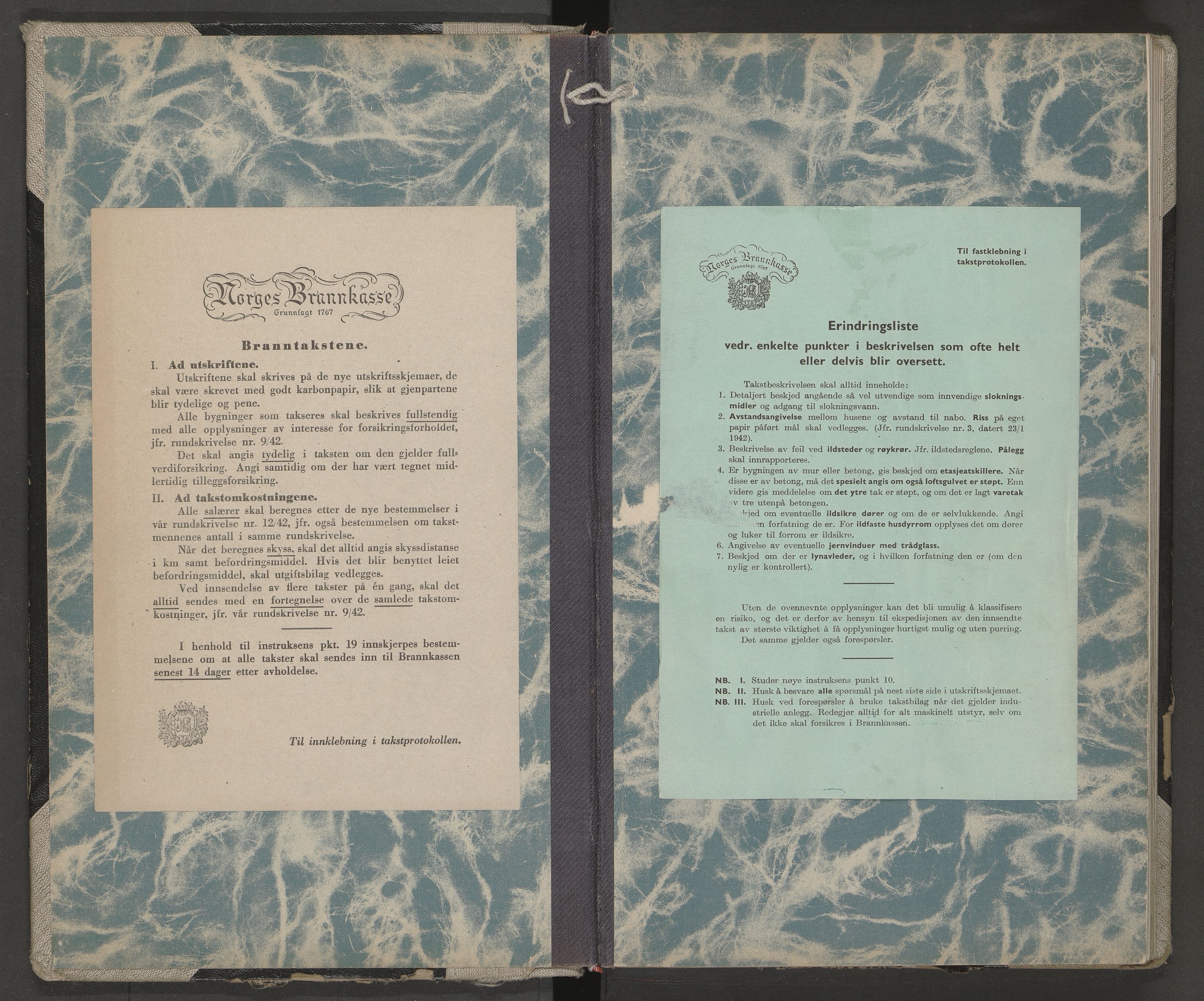 Bø lensmannskontor, AV/SAKO-A-553/Y/Yb/Yba/L0005: Branntakstprotokoll, 1949-1953