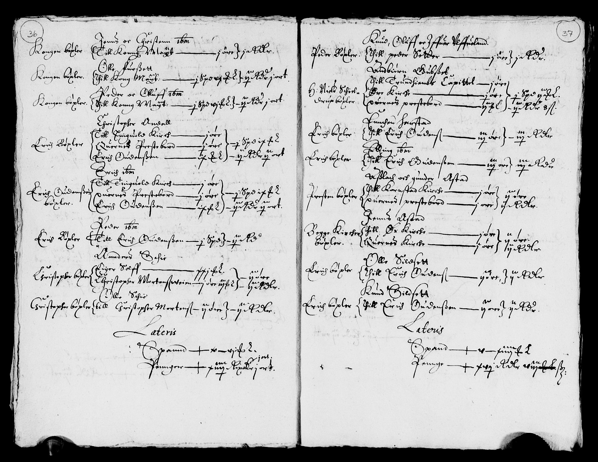 Rentekammeret inntil 1814, Reviderte regnskaper, Lensregnskaper, AV/RA-EA-5023/R/Rb/Rbw/L0090: Trondheim len, 1647-1648