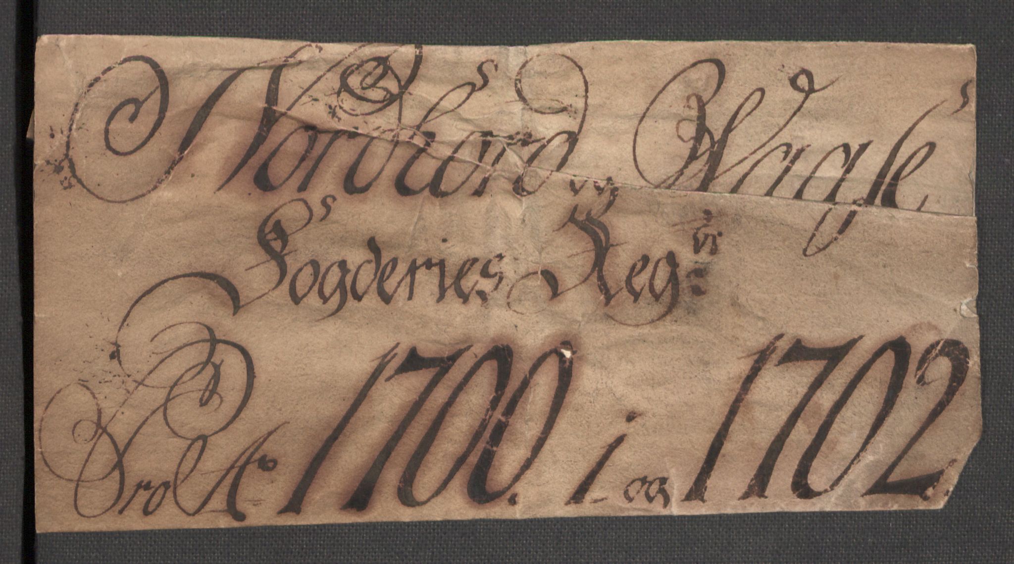 Rentekammeret inntil 1814, Reviderte regnskaper, Fogderegnskap, RA/EA-4092/R51/L3185: Fogderegnskap Nordhordland og Voss, 1700-1701, s. 3