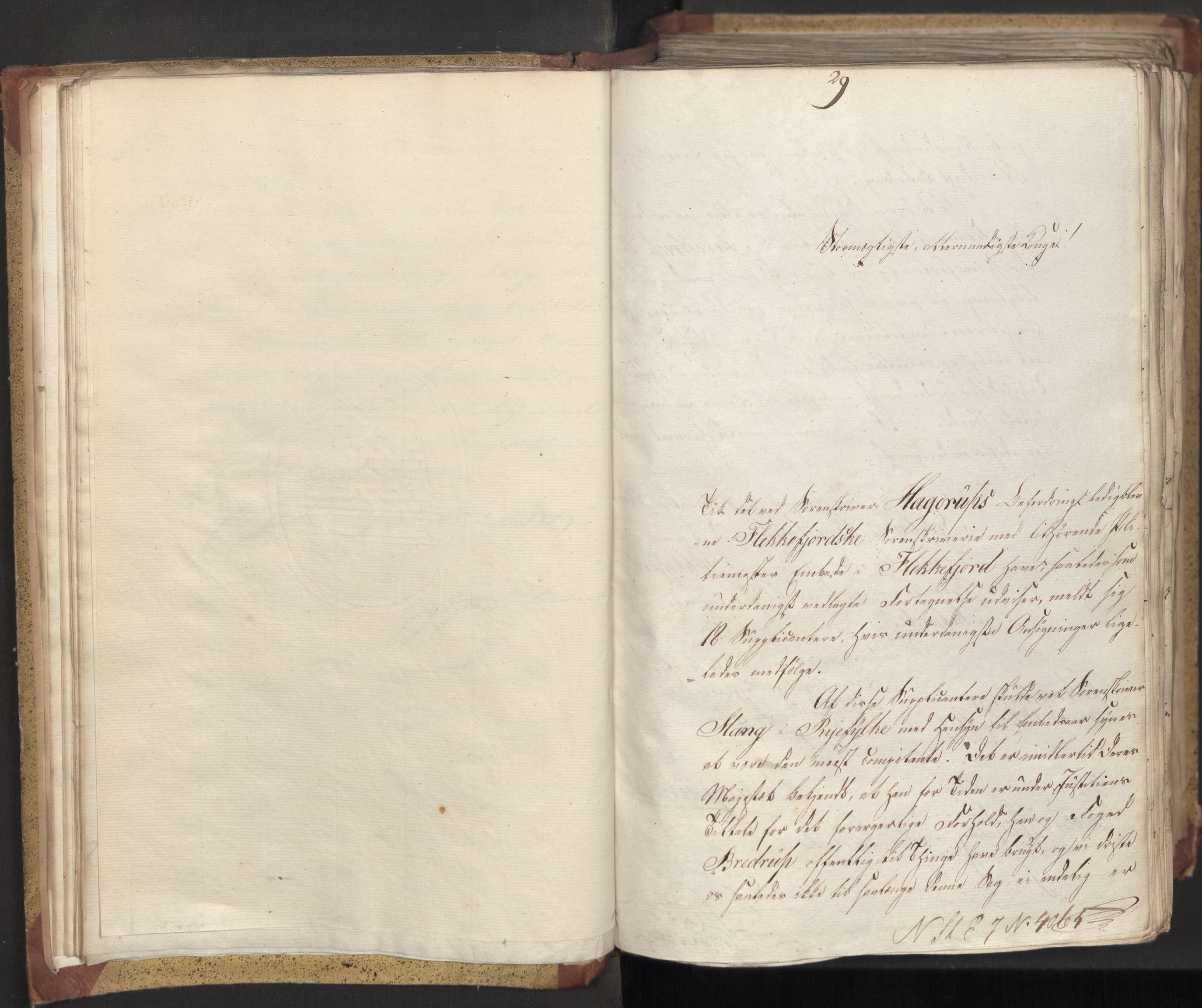 Statsrådsavdelingen i Stockholm, RA/S-1003/D/Da/L0020: Regjeringsinnstillinger nr. 4053-4232, 1819, s. 29