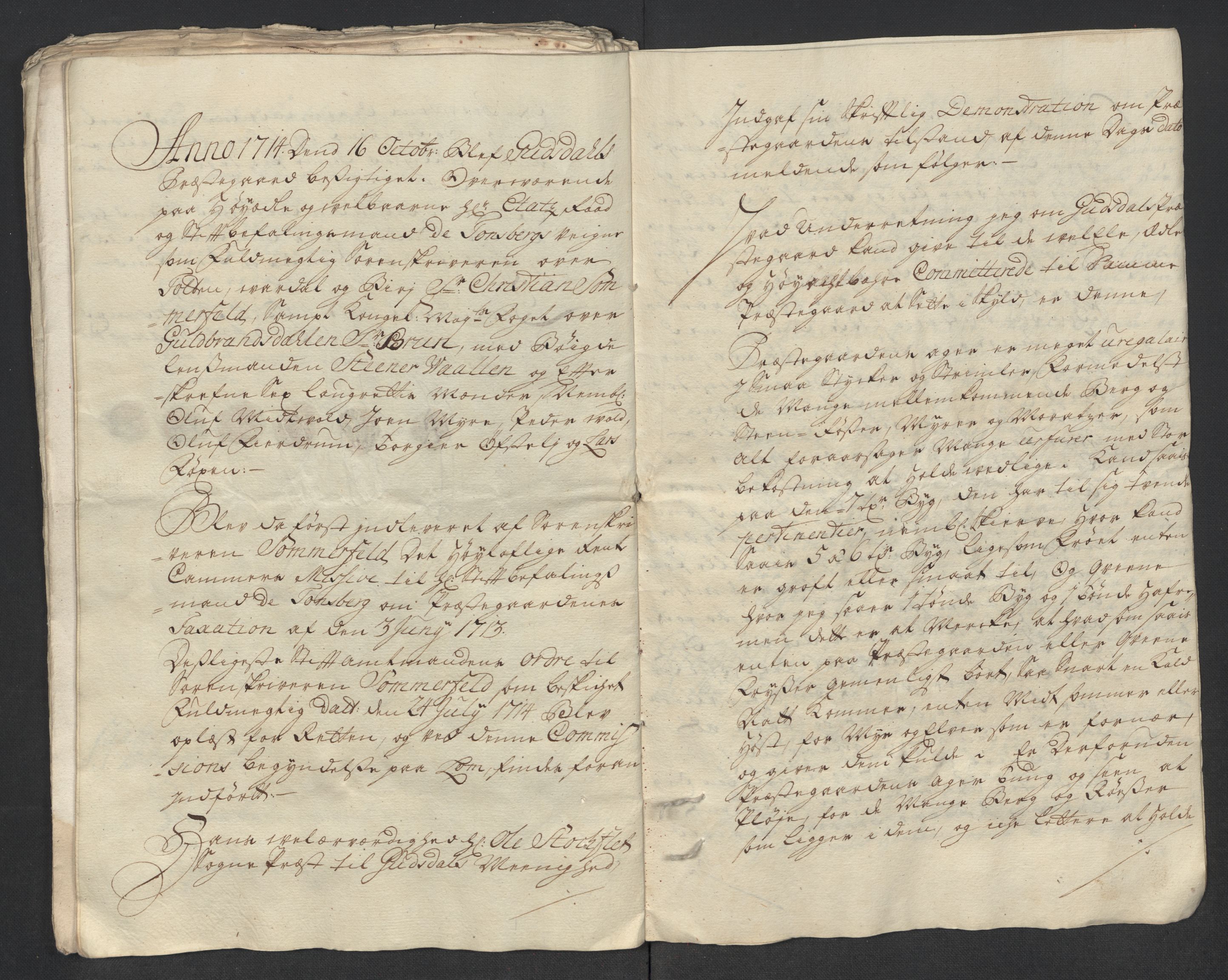 Rentekammeret inntil 1814, Reviderte regnskaper, Fogderegnskap, RA/EA-4092/R17/L1184: Fogderegnskap Gudbrandsdal, 1715, s. 72
