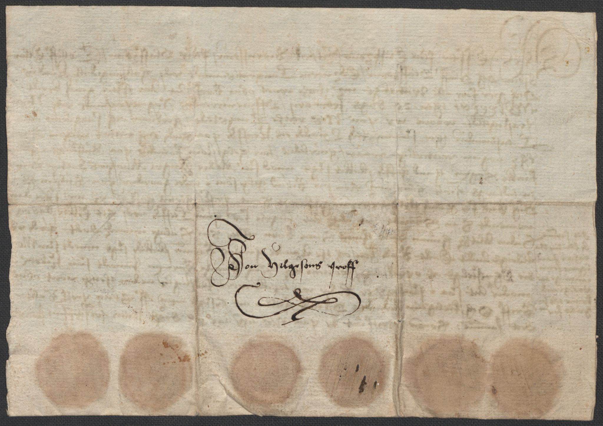 Riksarkivets diplomsamling, RA/EA-5965/F02/L0087: Dokumenter, 1585-1586, s. 57