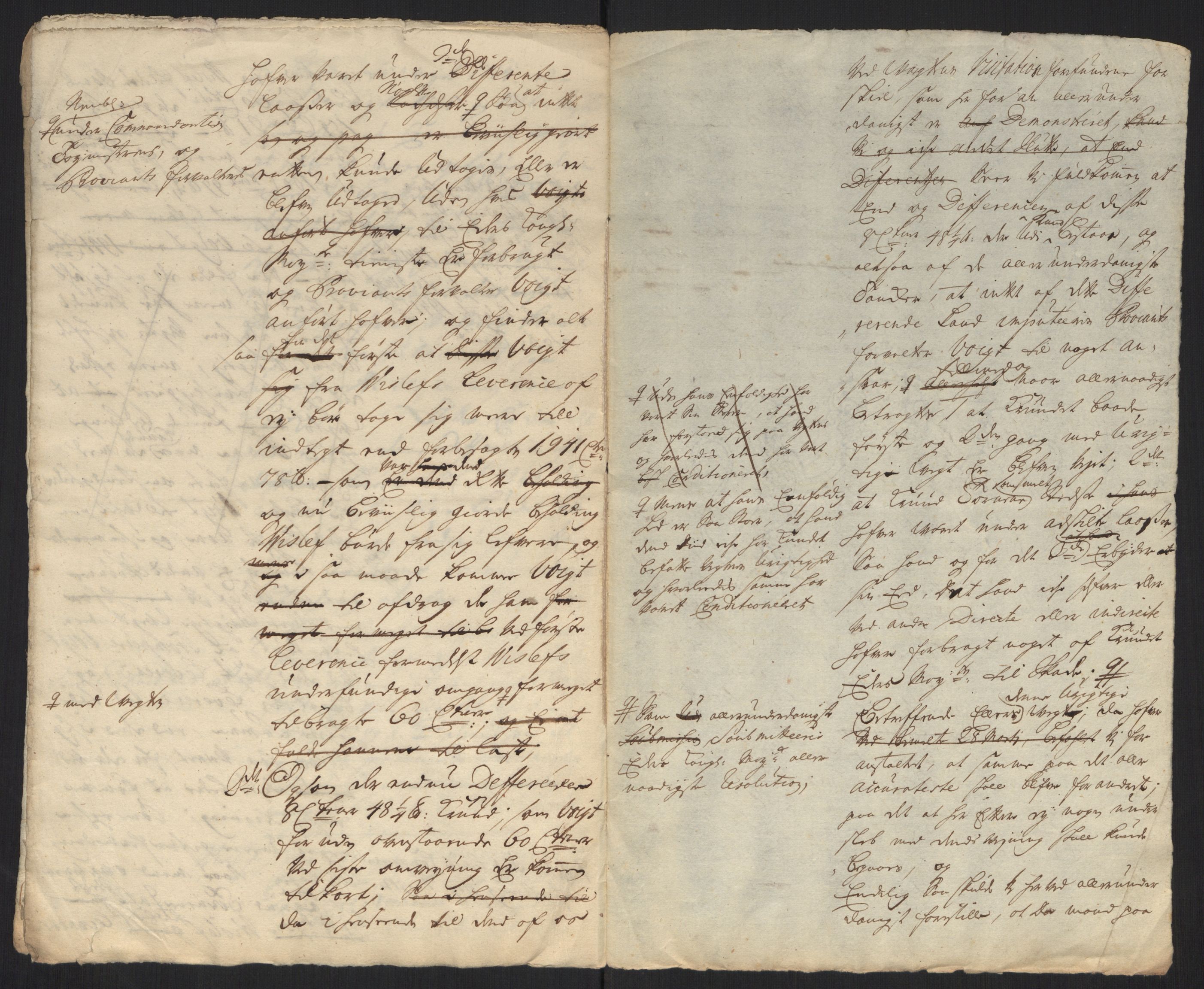 Kommanderende general (KG I) med Det norske krigsdirektorium, AV/RA-EA-5419/B/L0013: Kommanderende generals konsepter, 1730-1733, s. 17