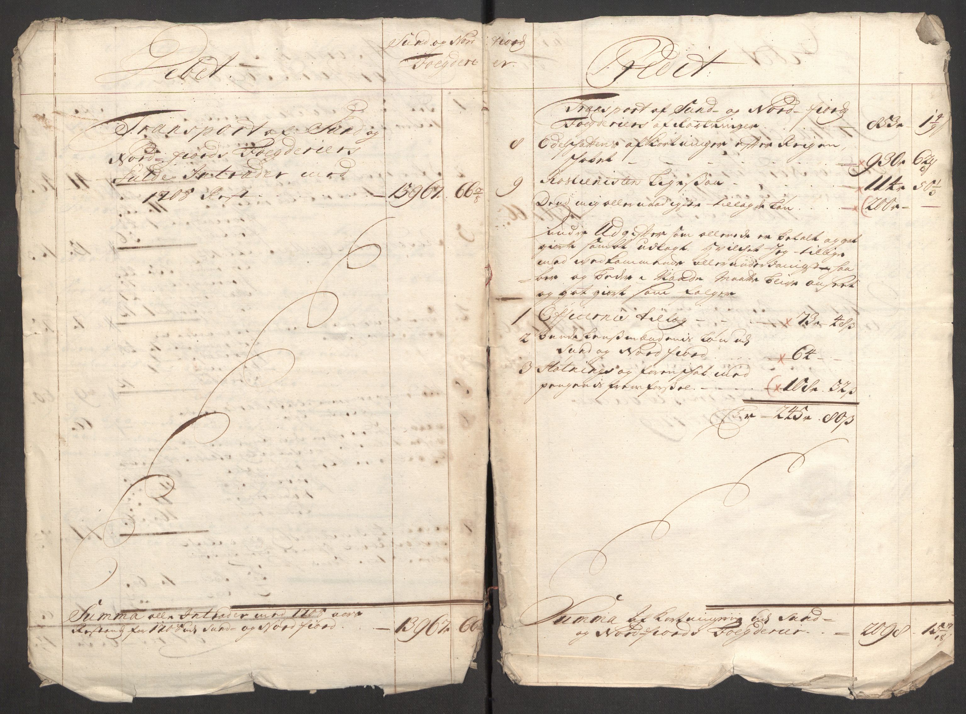 Rentekammeret inntil 1814, Reviderte regnskaper, Fogderegnskap, AV/RA-EA-4092/R53/L3432: Fogderegnskap Sunn- og Nordfjord, 1709, s. 8