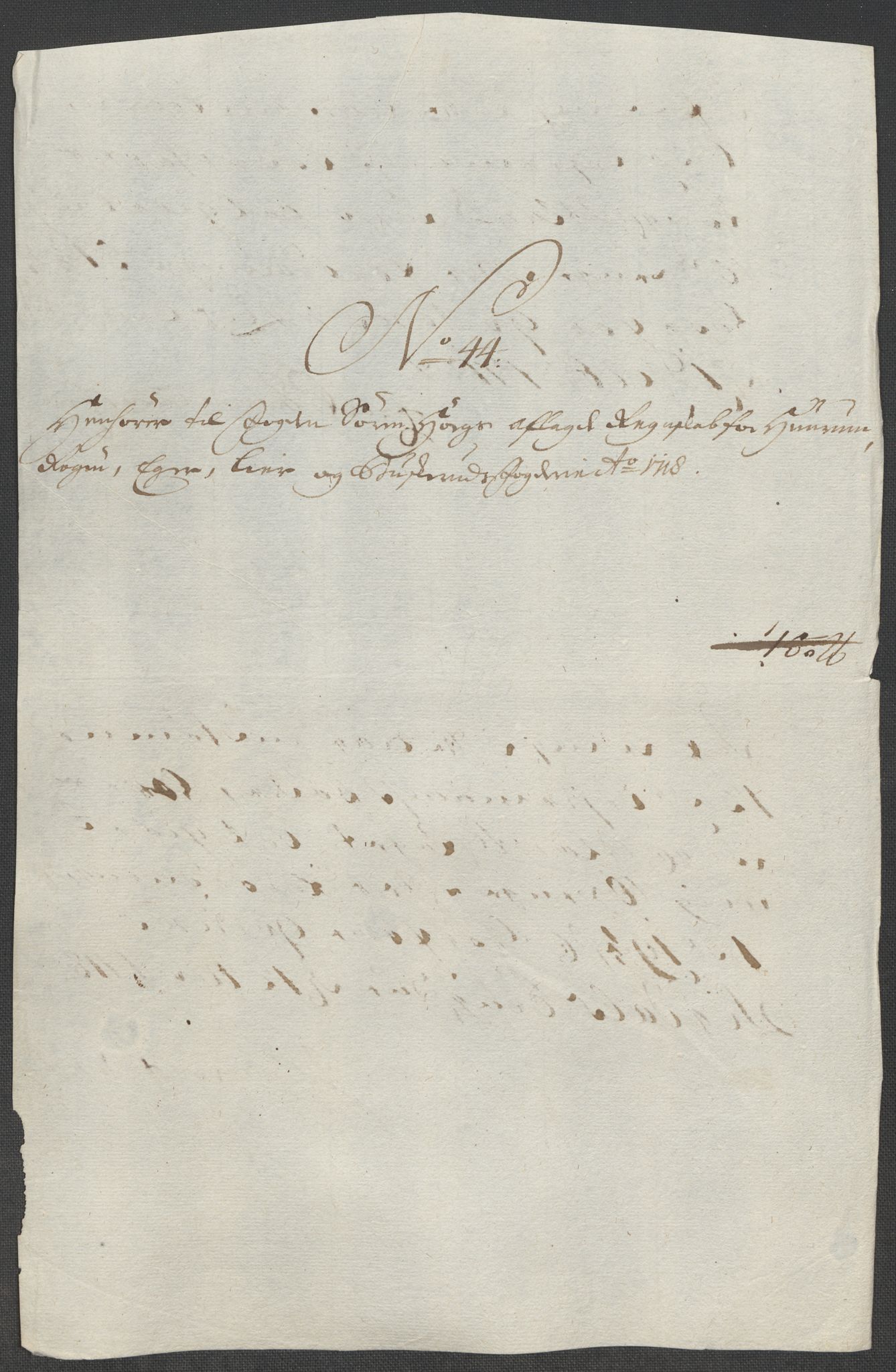 Rentekammeret inntil 1814, Reviderte regnskaper, Fogderegnskap, AV/RA-EA-4092/R31/L1712: Fogderegnskap Hurum, Røyken, Eiker, Lier og Buskerud, 1718, s. 218