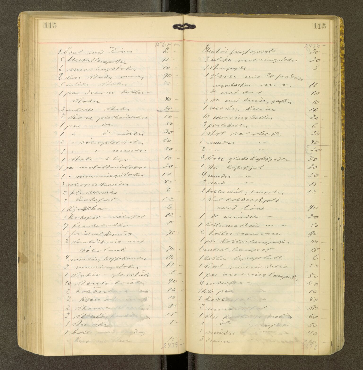 Romsdal sorenskriveri, AV/SAT-A-4149/1/3/3Ca/L0001: Registreringsprotokoll, 1921-1926, s. 115