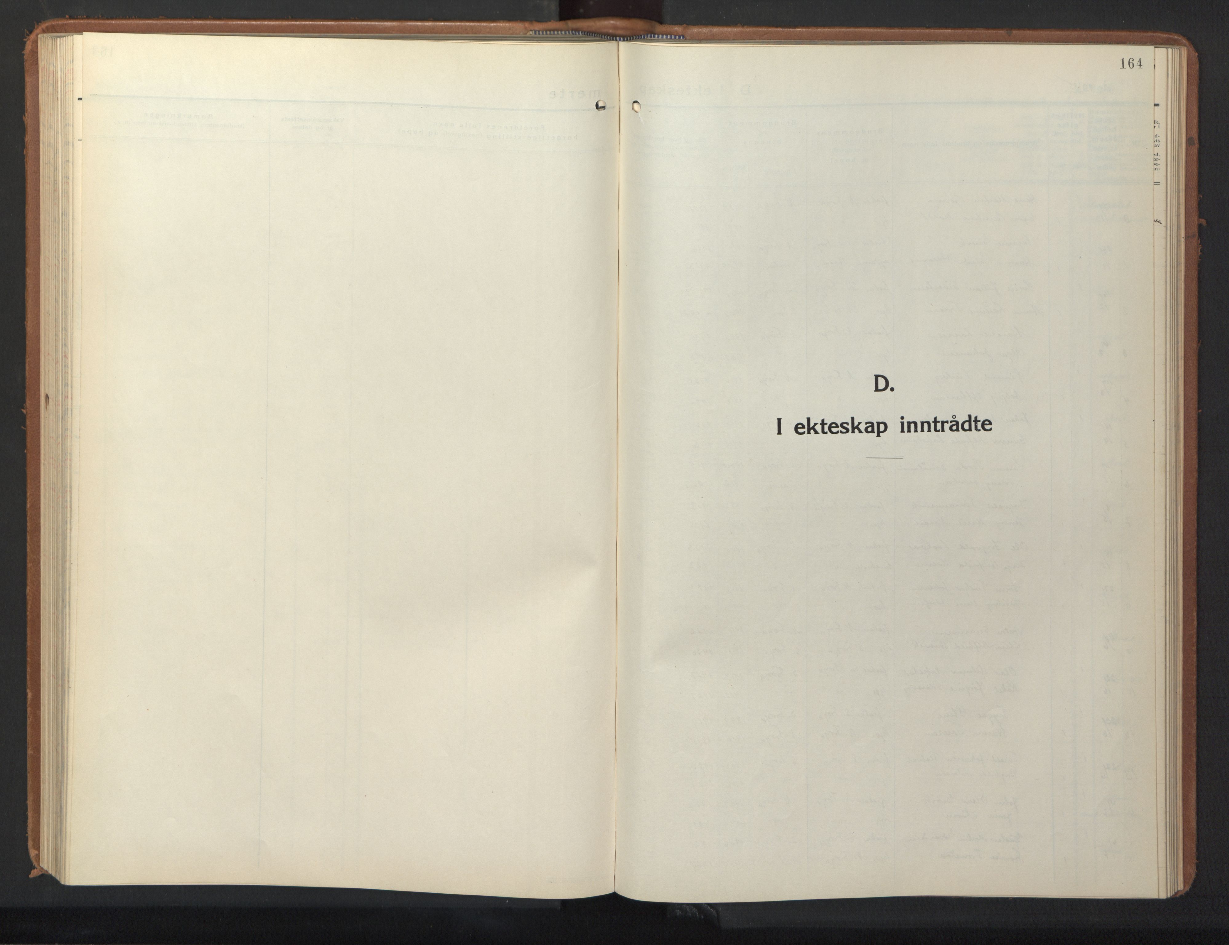 Ministerialprotokoller, klokkerbøker og fødselsregistre - Sør-Trøndelag, SAT/A-1456/640/L0590: Klokkerbok nr. 640C07, 1935-1948, s. 164