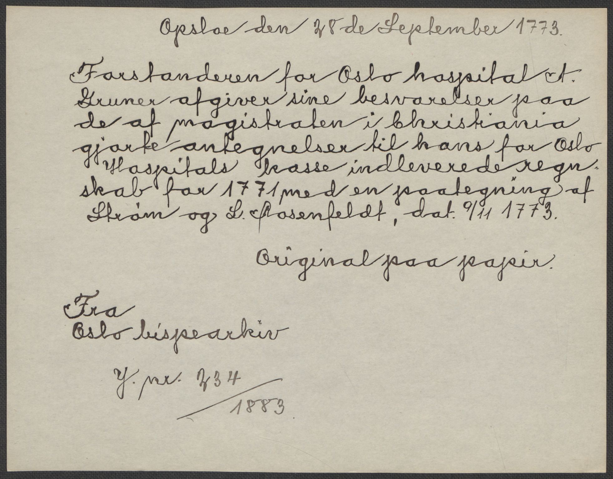Riksarkivets diplomsamling, AV/RA-EA-5965/F15/L0010: Prestearkiv - Akershus og Hedmark, 1577-1821, s. 51