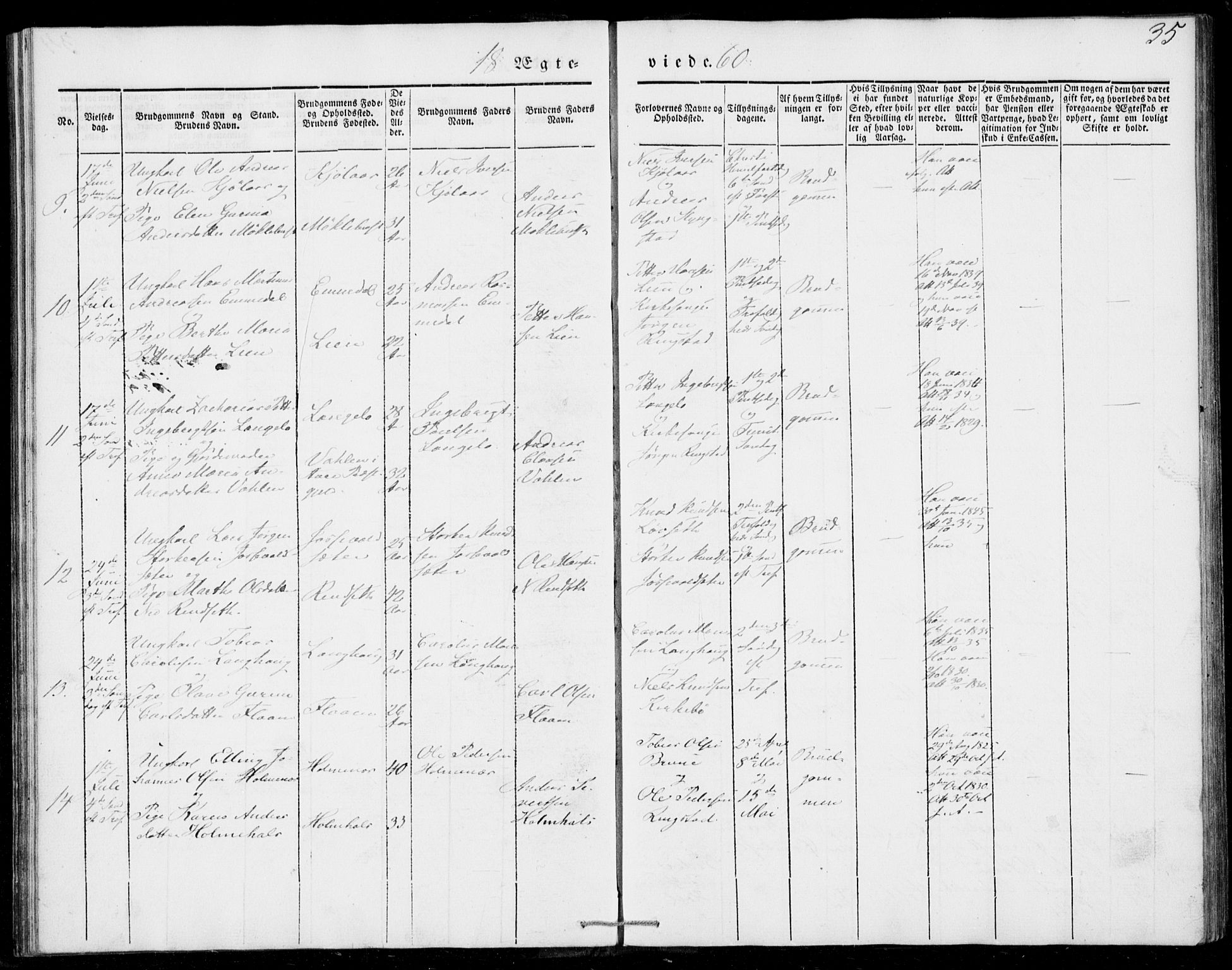 Ministerialprotokoller, klokkerbøker og fødselsregistre - Møre og Romsdal, AV/SAT-A-1454/520/L0276: Ministerialbok nr. 520A06, 1844-1881, s. 35