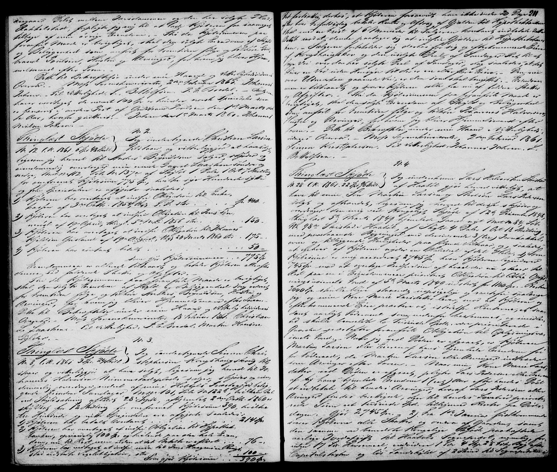Moss sorenskriveri, SAO/A-10168: Pantebok nr. 12, 1859-1863, s. 211