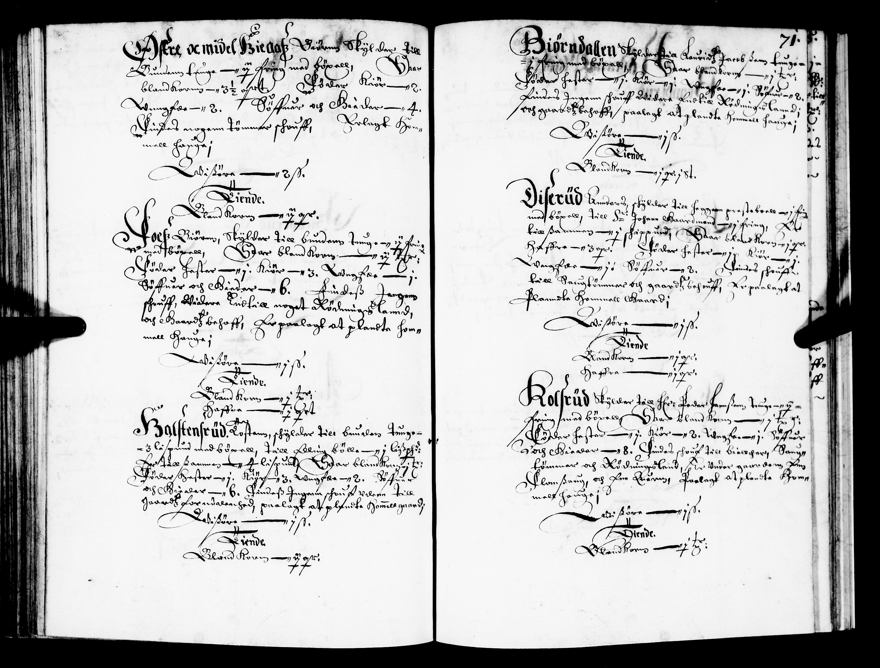Rentekammeret inntil 1814, Realistisk ordnet avdeling, AV/RA-EA-4070/N/Nb/Nba/L0022: Buskerud fogderi, 1667, s. 71b-72a