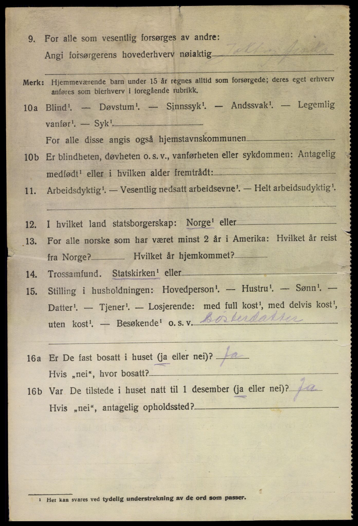 SAH, Folketelling 1920 for 0519 Sør-Fron herred, 1920, s. 1902