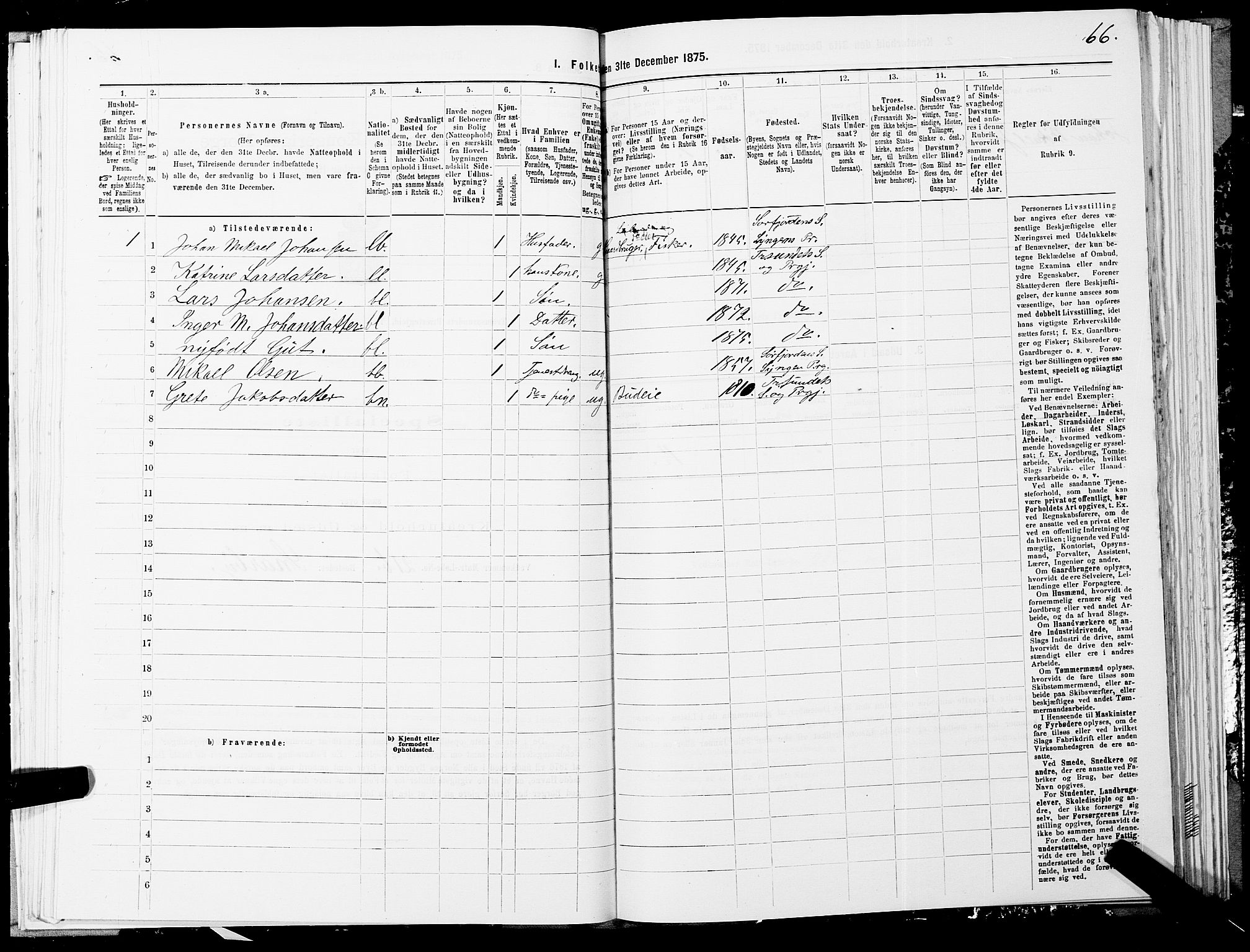 SATØ, Folketelling 1875 for 1934P Tromsøysund prestegjeld, 1875, s. 1066