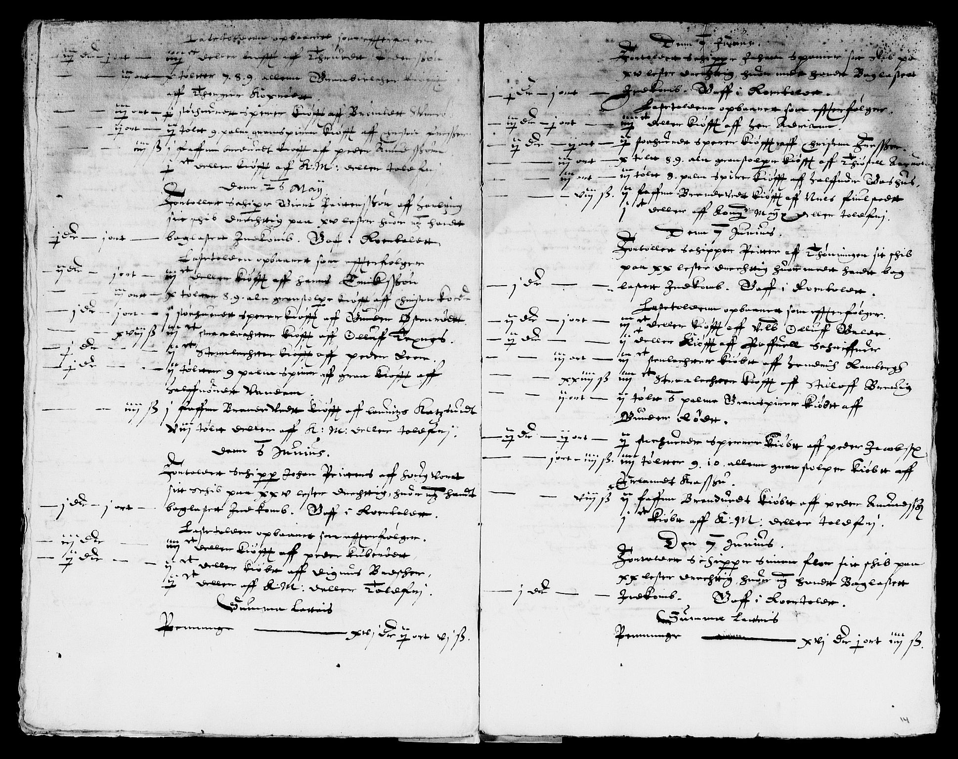 Rentekammeret inntil 1814, Reviderte regnskaper, Lensregnskaper, AV/RA-EA-5023/R/Rb/Rba/L0042: Akershus len, 1617-1618