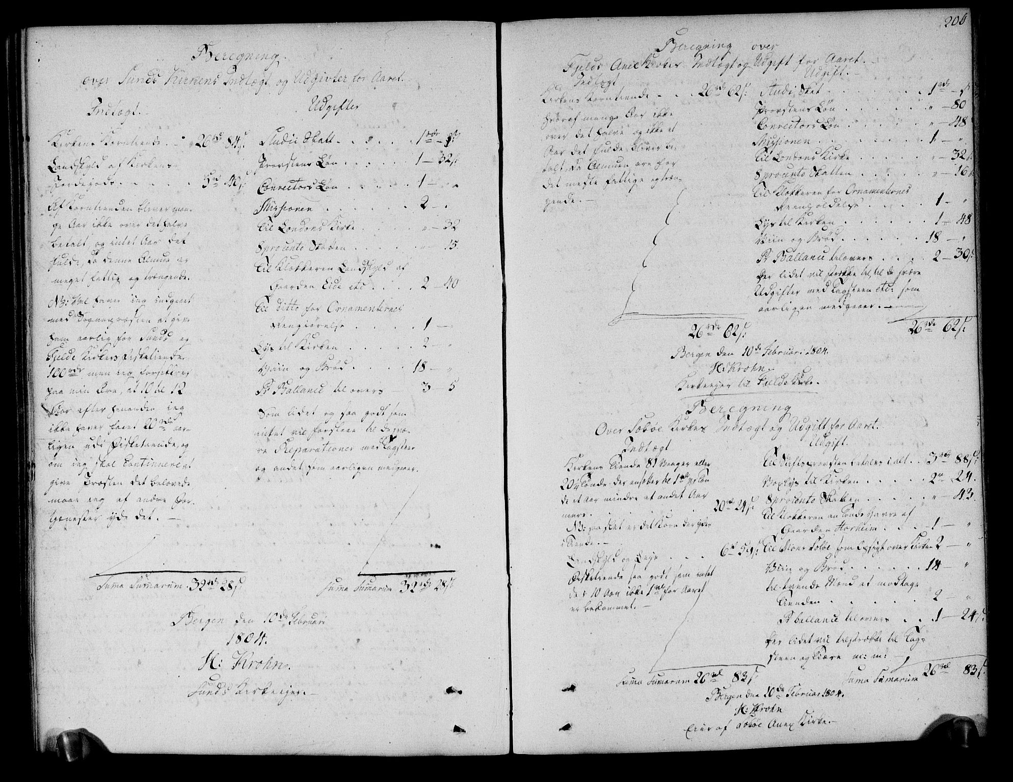 Rentekammeret inntil 1814, Realistisk ordnet avdeling, RA/EA-4070/N/Ne/Nea/L0110: Nordhordland og Voss fogderi. Deliberasjonsprotokoll, 1803, s. 214