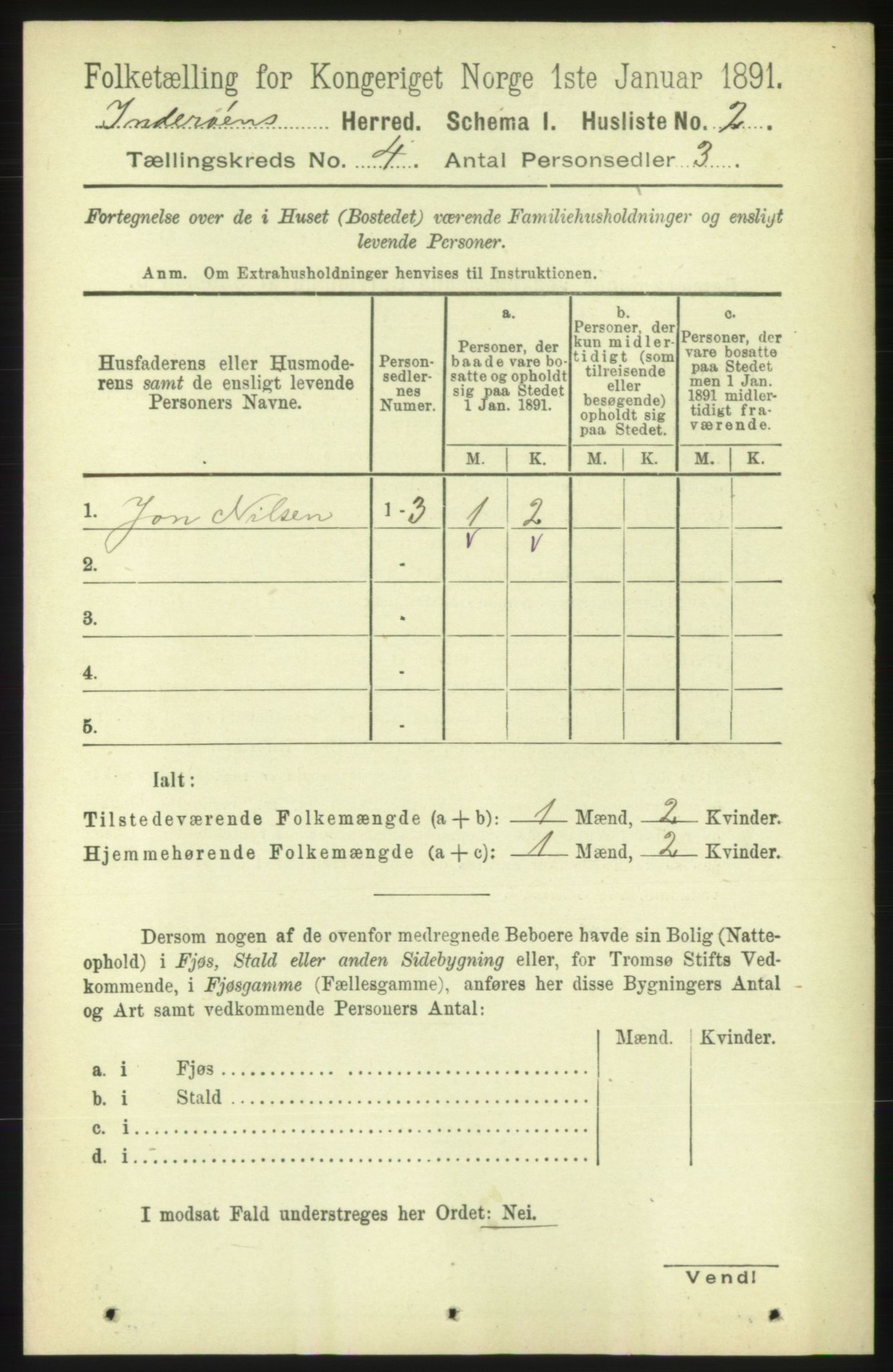 RA, Folketelling 1891 for 1729 Inderøy herred, 1891, s. 2283