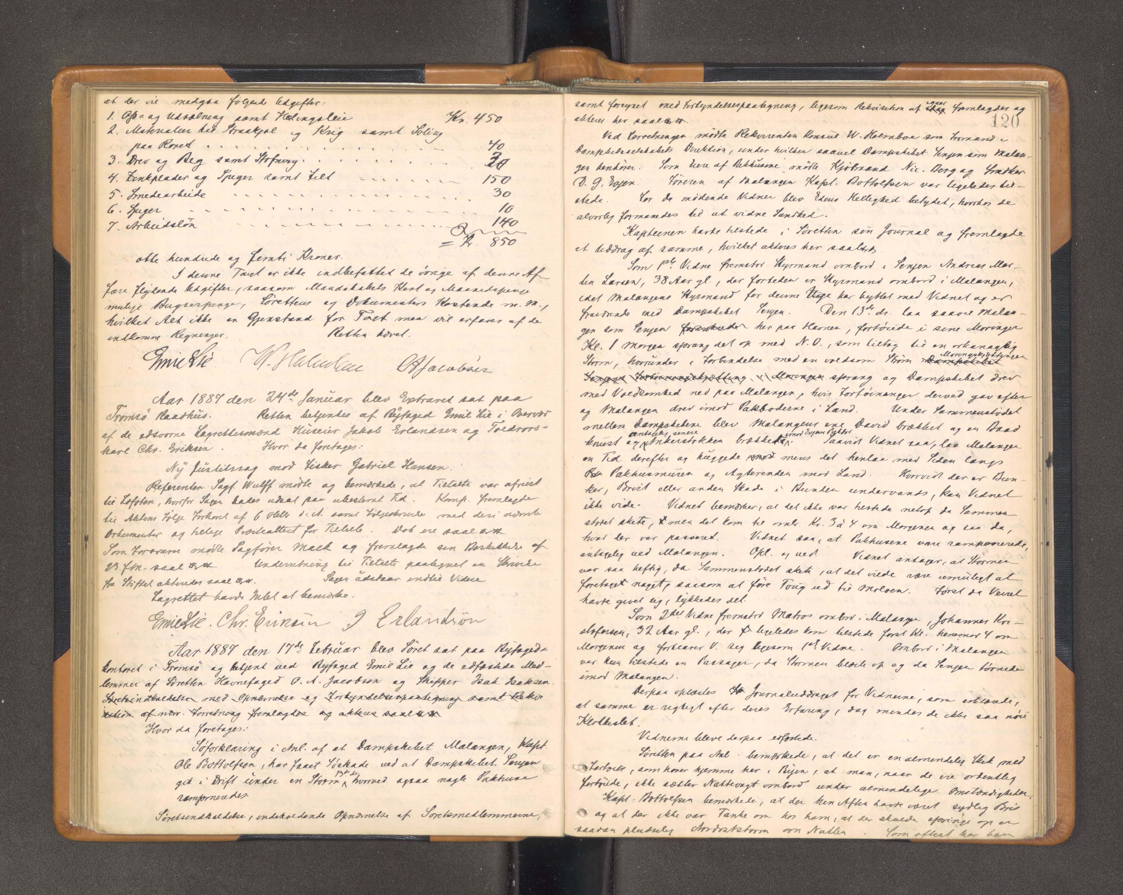Tromsø byfogd/byrett, AV/SATØ-SATØ-0063/1/F/Fb/L0077: Ekstrarettsprotokoll, 1883-1901, s. 119b-120a