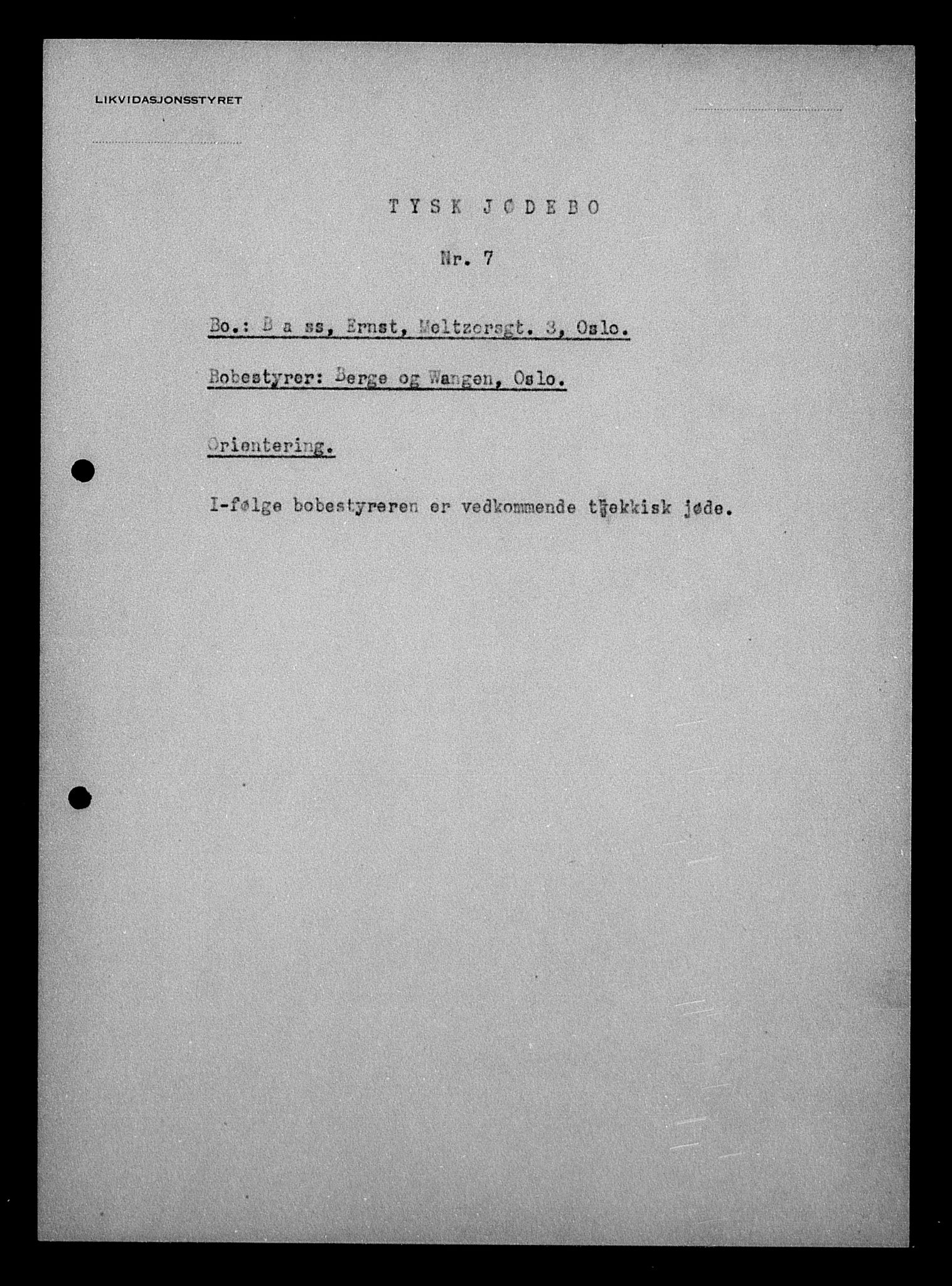 Justisdepartementet, Tilbakeføringskontoret for inndratte formuer, AV/RA-S-1564/H/Hc/Hcc/L0918: --, 1945-1947, s. 462