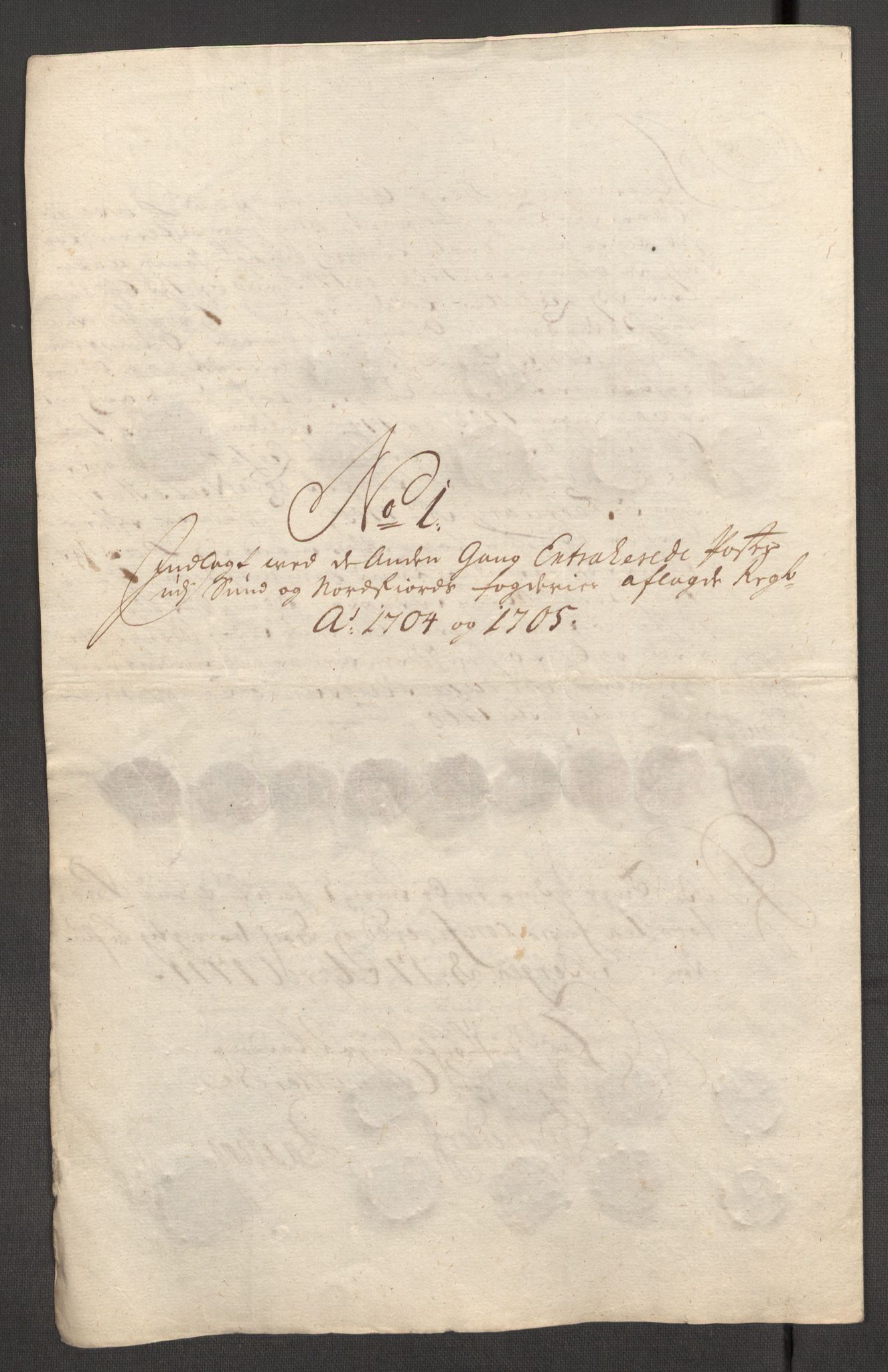 Rentekammeret inntil 1814, Reviderte regnskaper, Fogderegnskap, AV/RA-EA-4092/R53/L3429: Fogderegnskap Sunn- og Nordfjord, 1705, s. 390