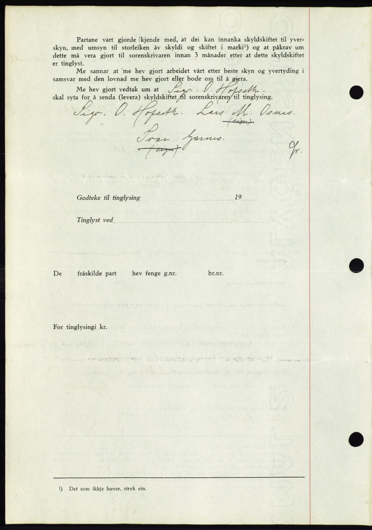 Søre Sunnmøre sorenskriveri, AV/SAT-A-4122/1/2/2C/L0064: Pantebok nr. 58, 1937-1938, Dagboknr: 1713/1937