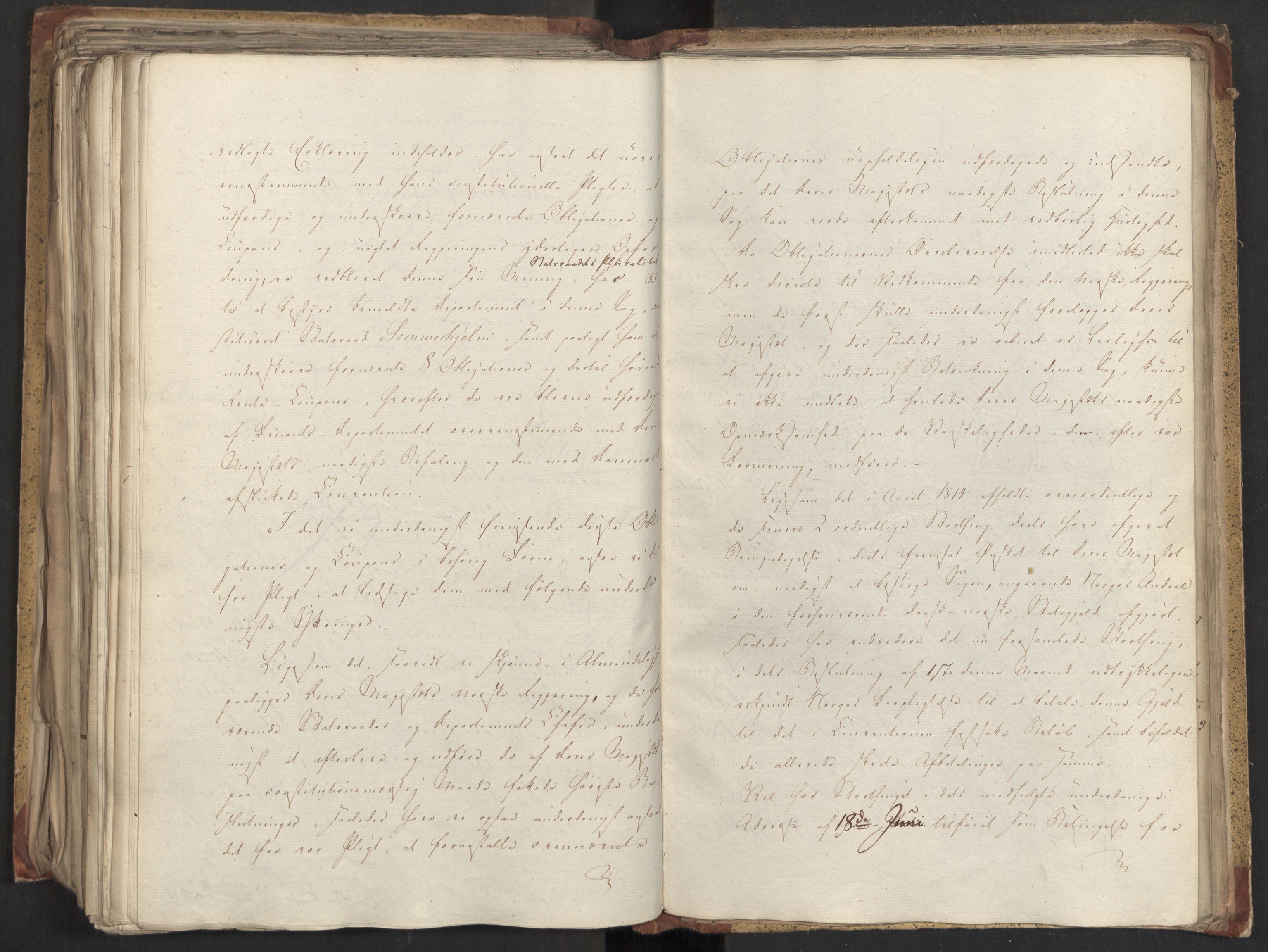 Statsrådsavdelingen i Stockholm, AV/RA-S-1003/D/Da/L0026: Regjeringsinnstillinger nr. 5069-5274, 1821, s. 372