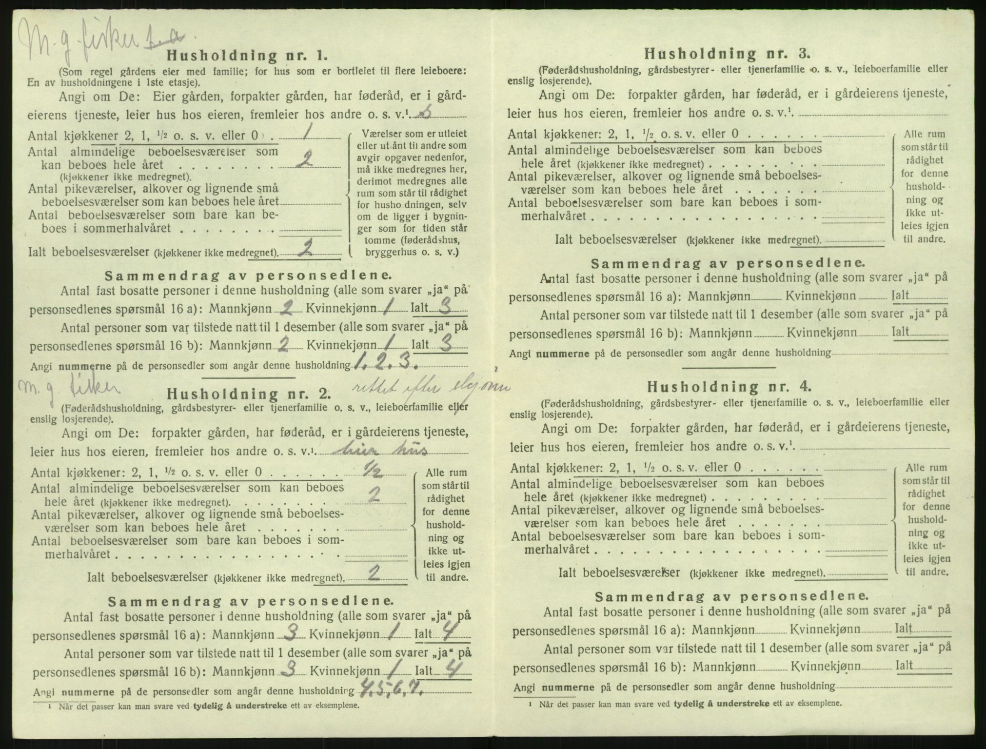 SAK, Folketelling 1920 for 0913 Søndeled herred, 1920, s. 952