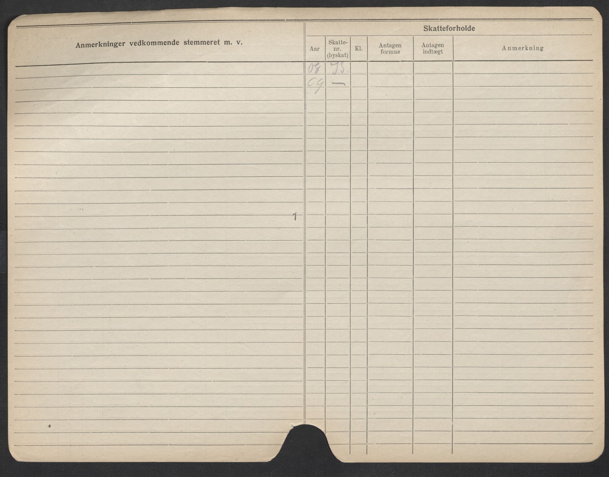 Oslo folkeregister, Registerkort, SAO/A-11715/F/Fa/Fac/L0010: Menn, 1906-1914, s. 226b