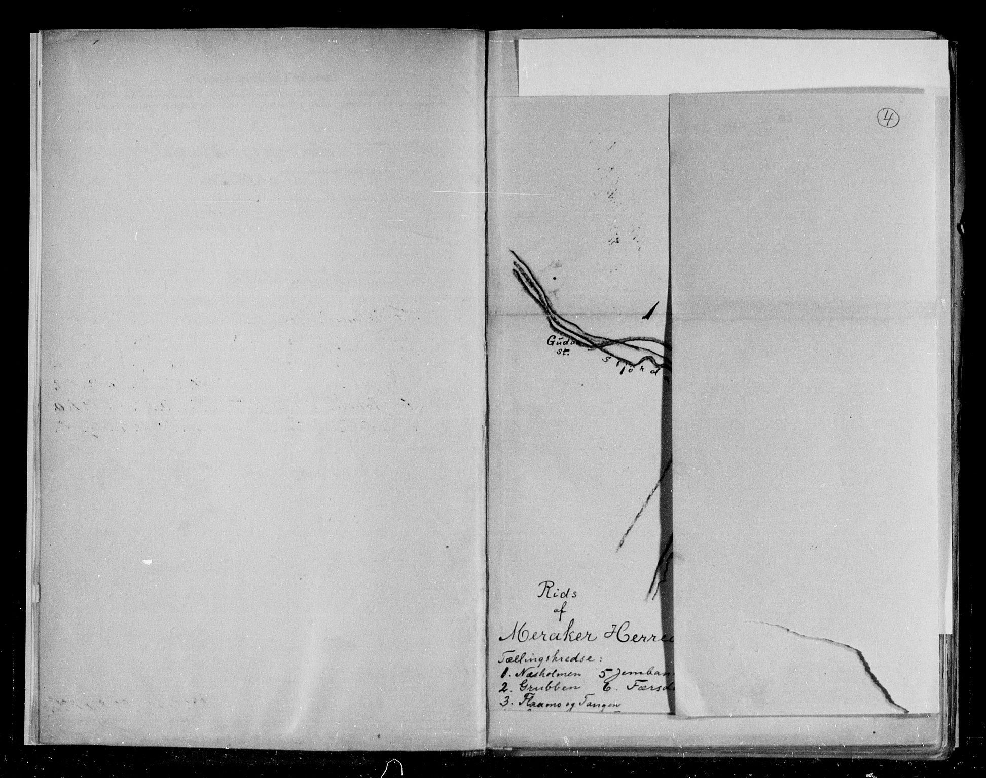 RA, Folketelling 1891 for 1711 Meråker herred, 1891, s. 5