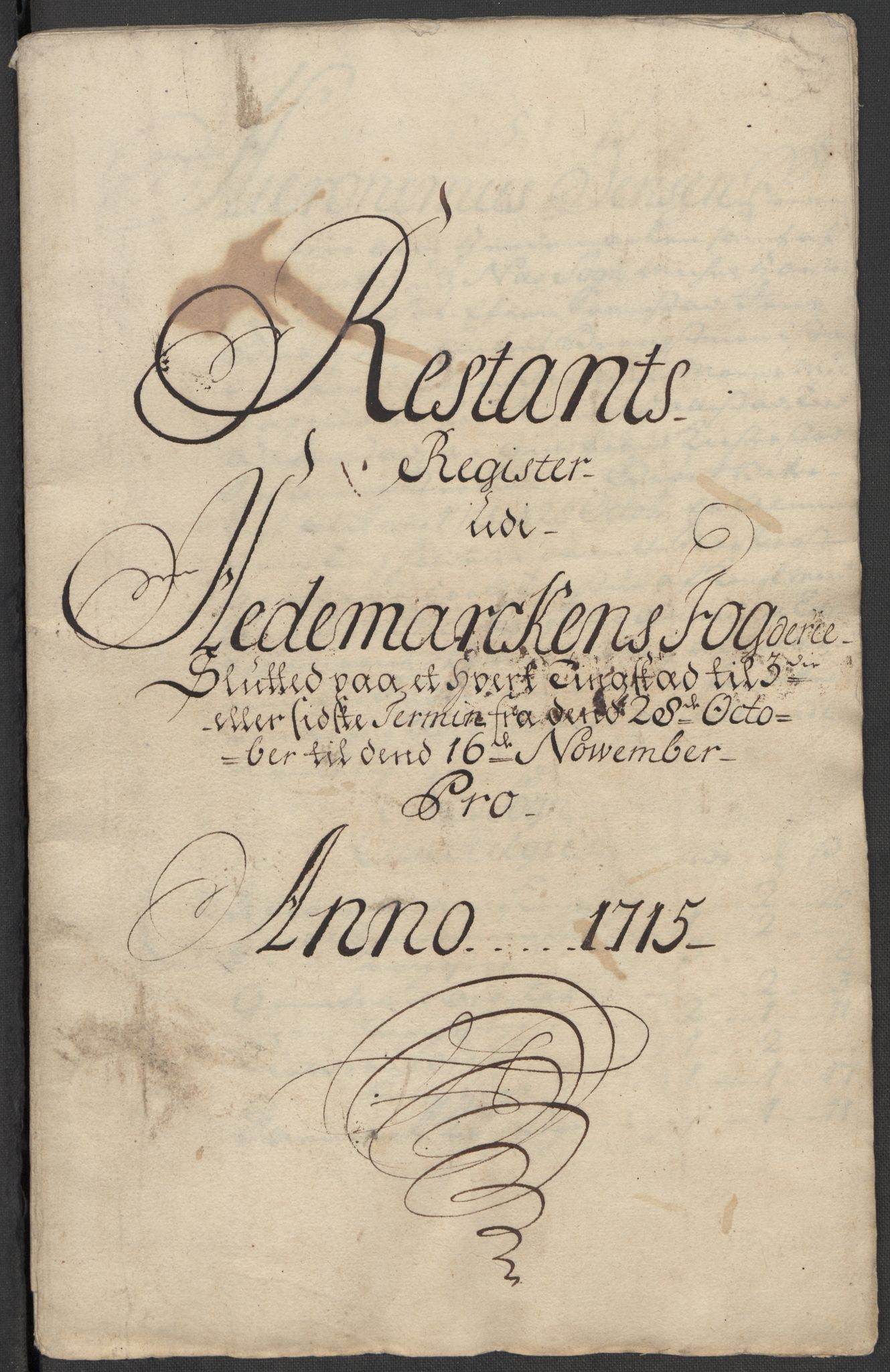 Rentekammeret inntil 1814, Reviderte regnskaper, Fogderegnskap, RA/EA-4092/R16/L1054: Fogderegnskap Hedmark, 1715, s. 113