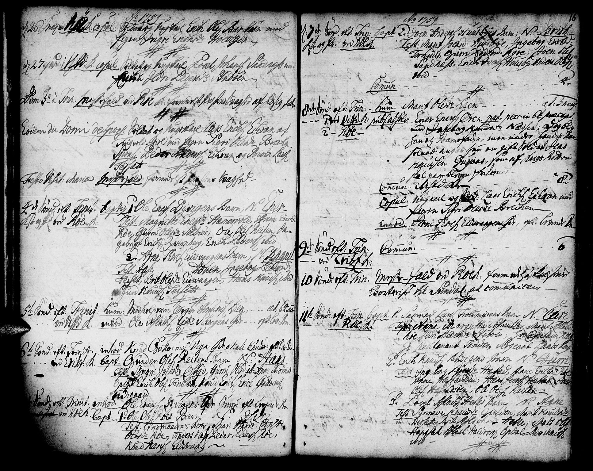 Ministerialprotokoller, klokkerbøker og fødselsregistre - Møre og Romsdal, AV/SAT-A-1454/551/L0621: Ministerialbok nr. 551A01, 1757-1803, s. 16