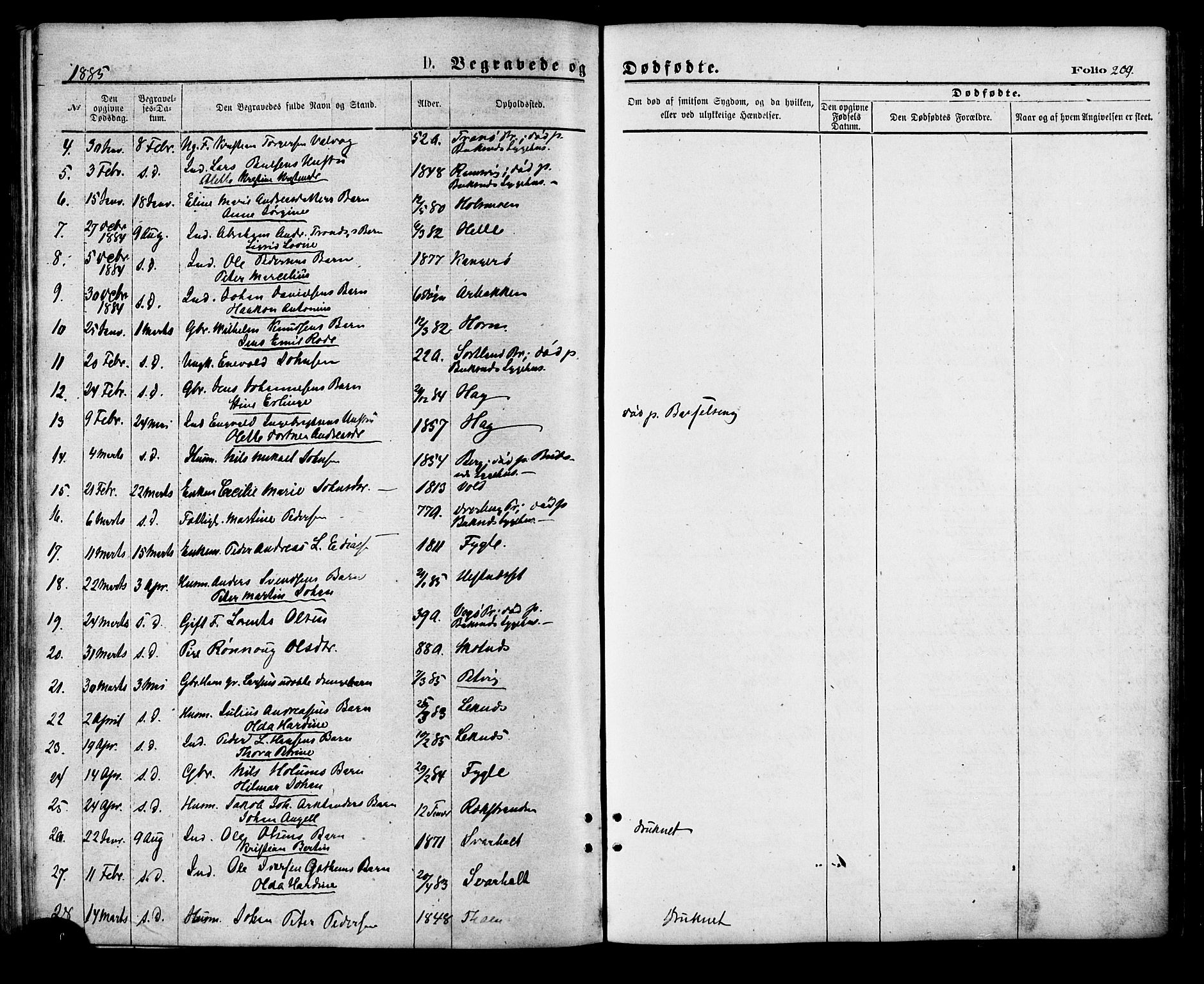 Ministerialprotokoller, klokkerbøker og fødselsregistre - Nordland, AV/SAT-A-1459/881/L1166: Klokkerbok nr. 881C03, 1876-1885, s. 209a