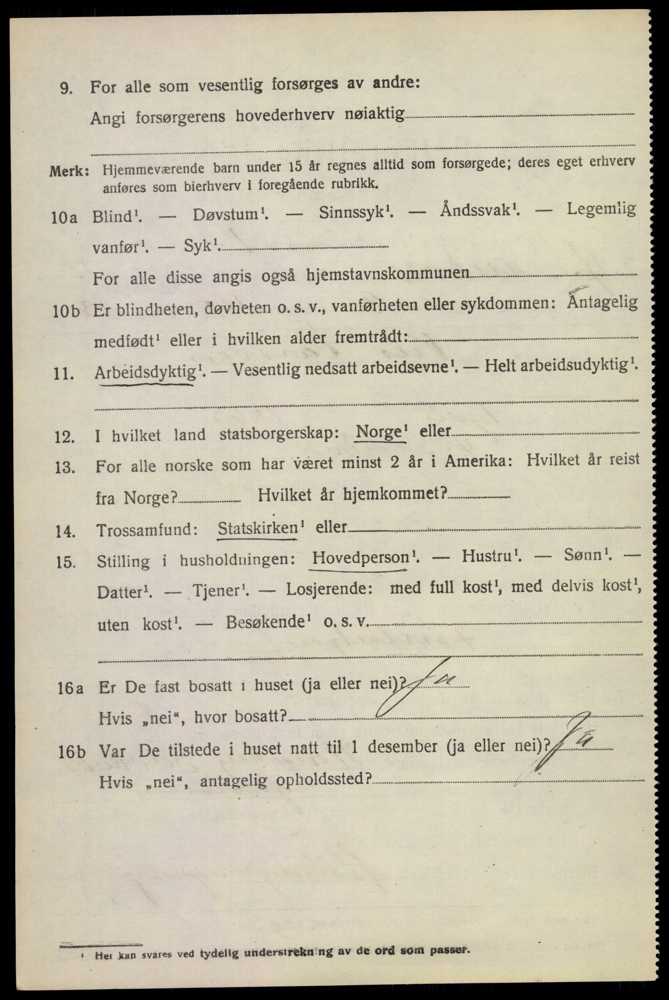 SAKO, Folketelling 1920 for 0630 Øvre Sandsvær herred, 1920, s. 5749