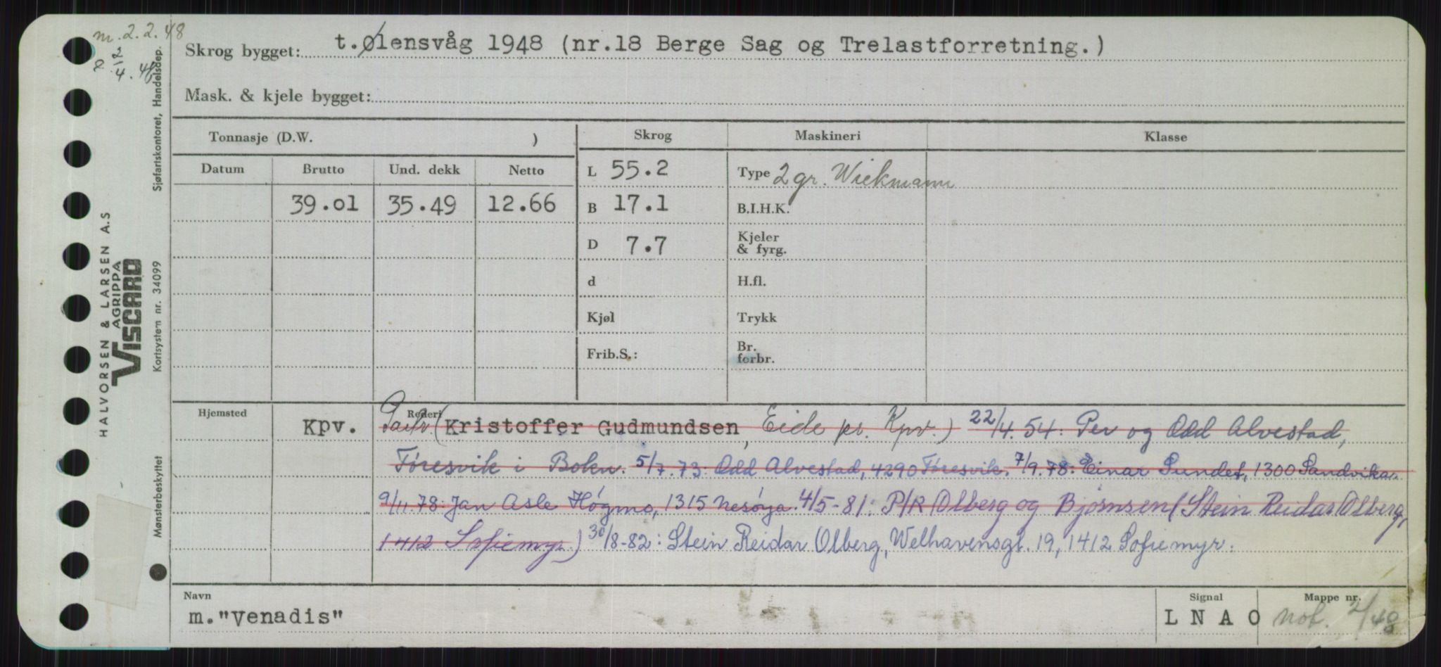 Sjøfartsdirektoratet med forløpere, Skipsmålingen, AV/RA-S-1627/H/Ha/L0006/0002: Fartøy, Sver-Å / Fartøy, U-Å, s. 235