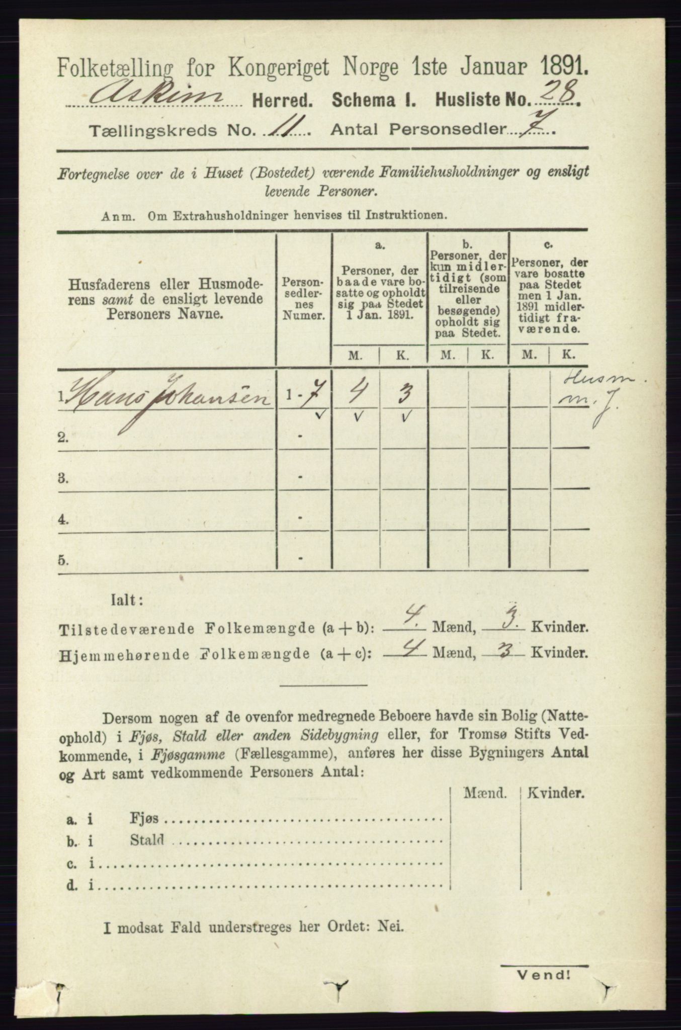 RA, Folketelling 1891 for 0124 Askim herred, 1891, s. 1737