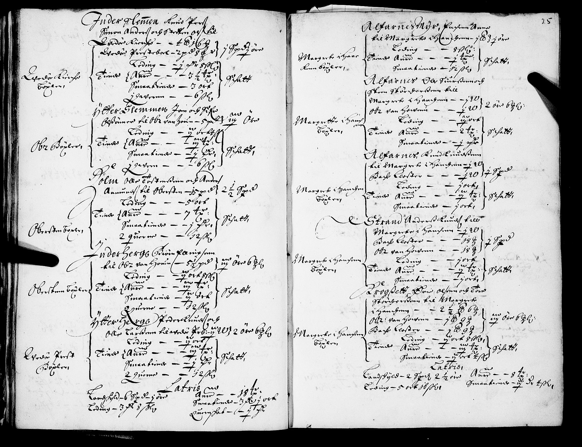 Rentekammeret inntil 1814, Realistisk ordnet avdeling, RA/EA-4070/N/Nb/Nba/L0048: Romsdal fogderi, 1669, s. 24b-25a