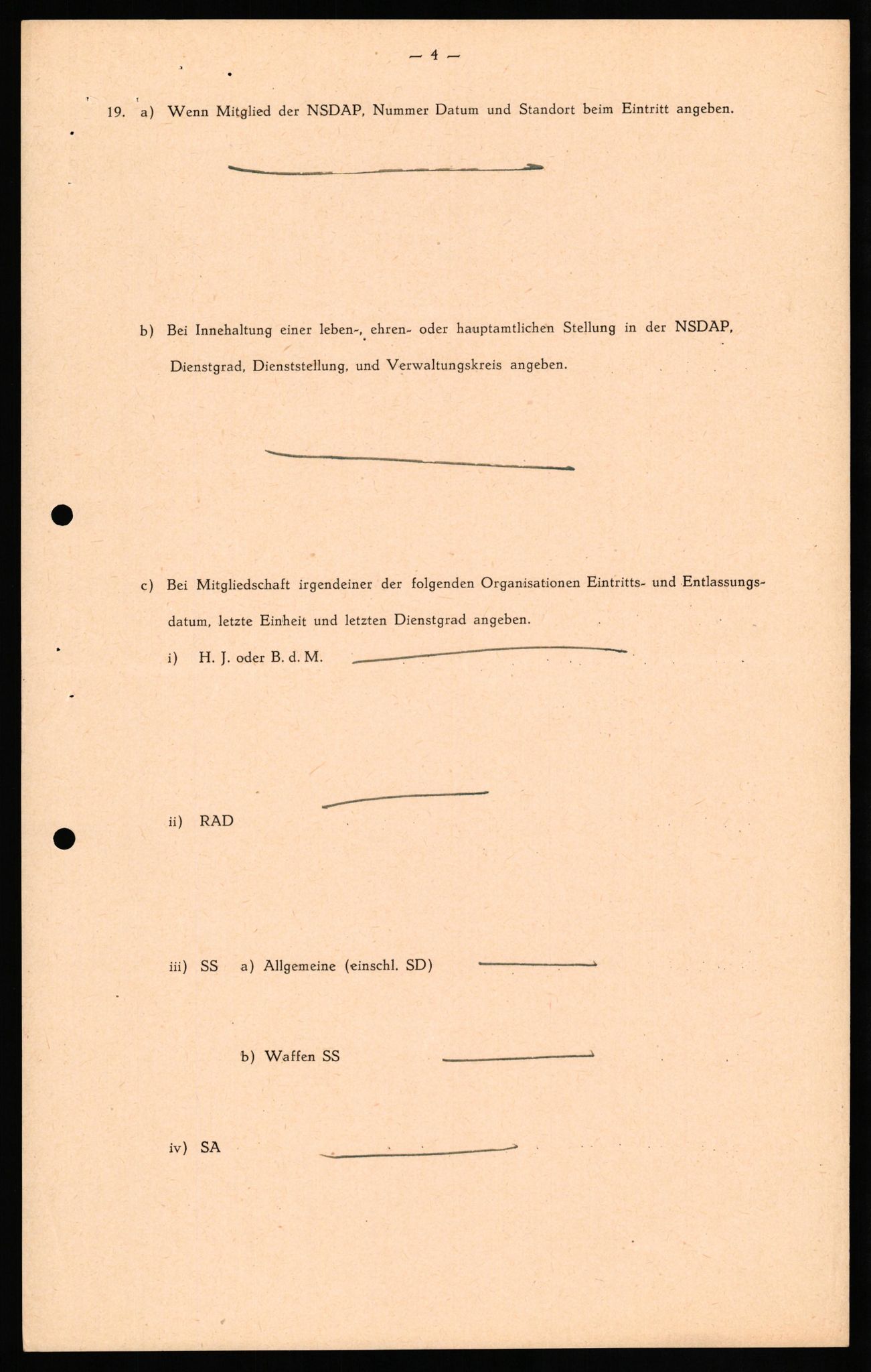 Forsvaret, Forsvarets overkommando II, AV/RA-RAFA-3915/D/Db/L0030: CI Questionaires. Tyske okkupasjonsstyrker i Norge. Tyskere., 1945-1946, s. 483