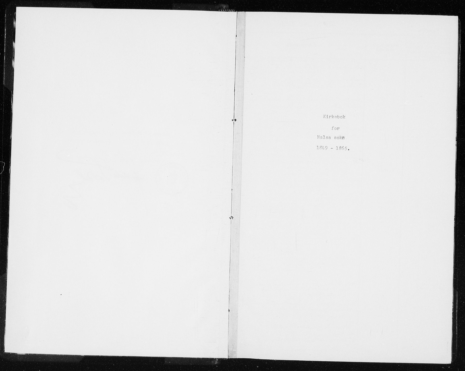 Ministerialprotokoller, klokkerbøker og fødselsregistre - Møre og Romsdal, AV/SAT-A-1454/576/L0883: Ministerialbok nr. 576A01, 1849-1865