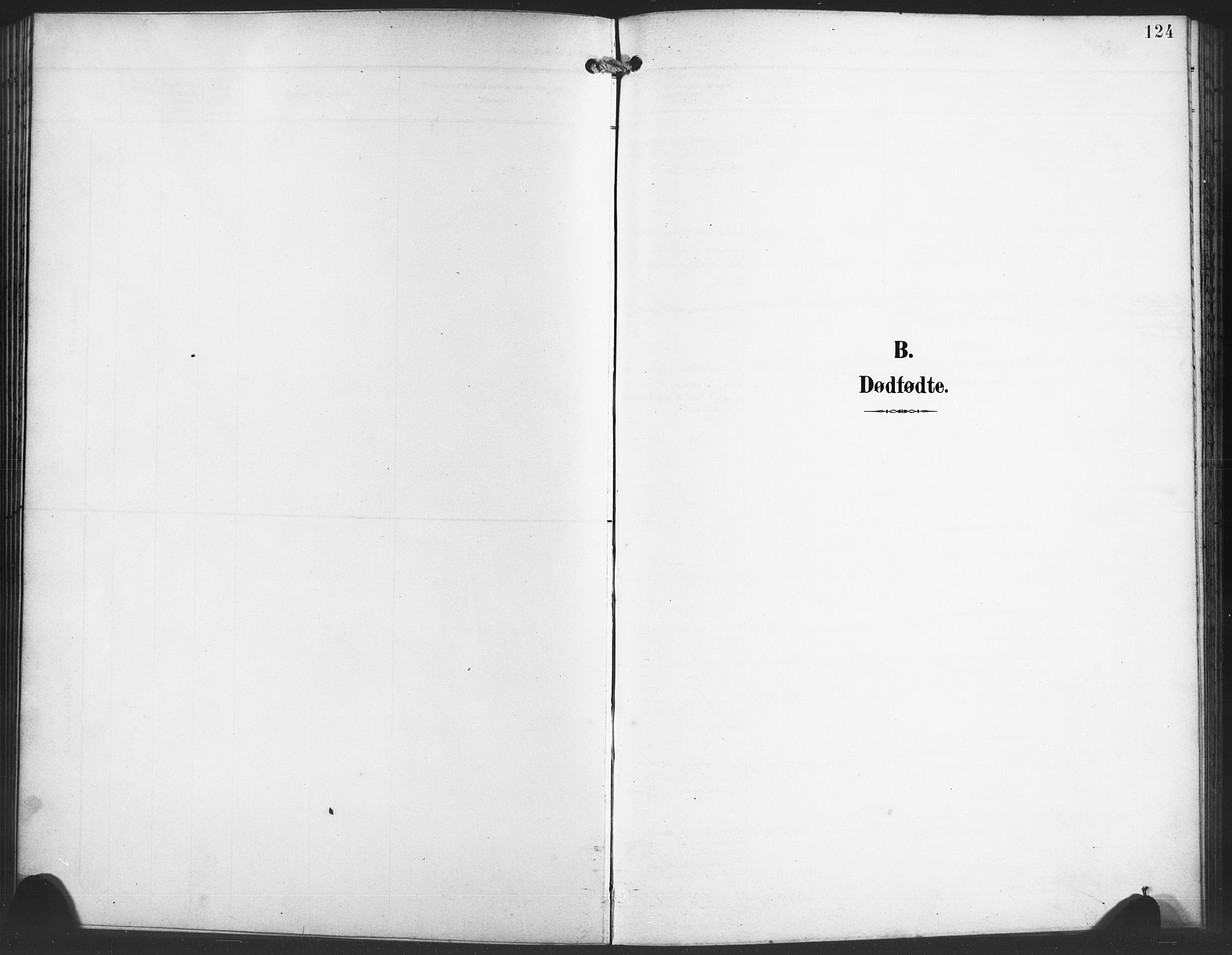 Evanger sokneprestembete, SAB/A-99924: Klokkerbok nr. A 5, 1897-1917, s. 124